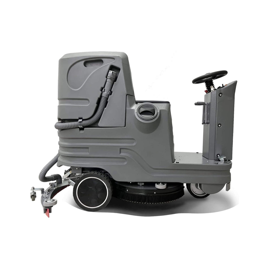 Heavy-Duty Commercial Electric Ride-On Floor Scrubber With 38-Inch Squeegee (SAK91685)