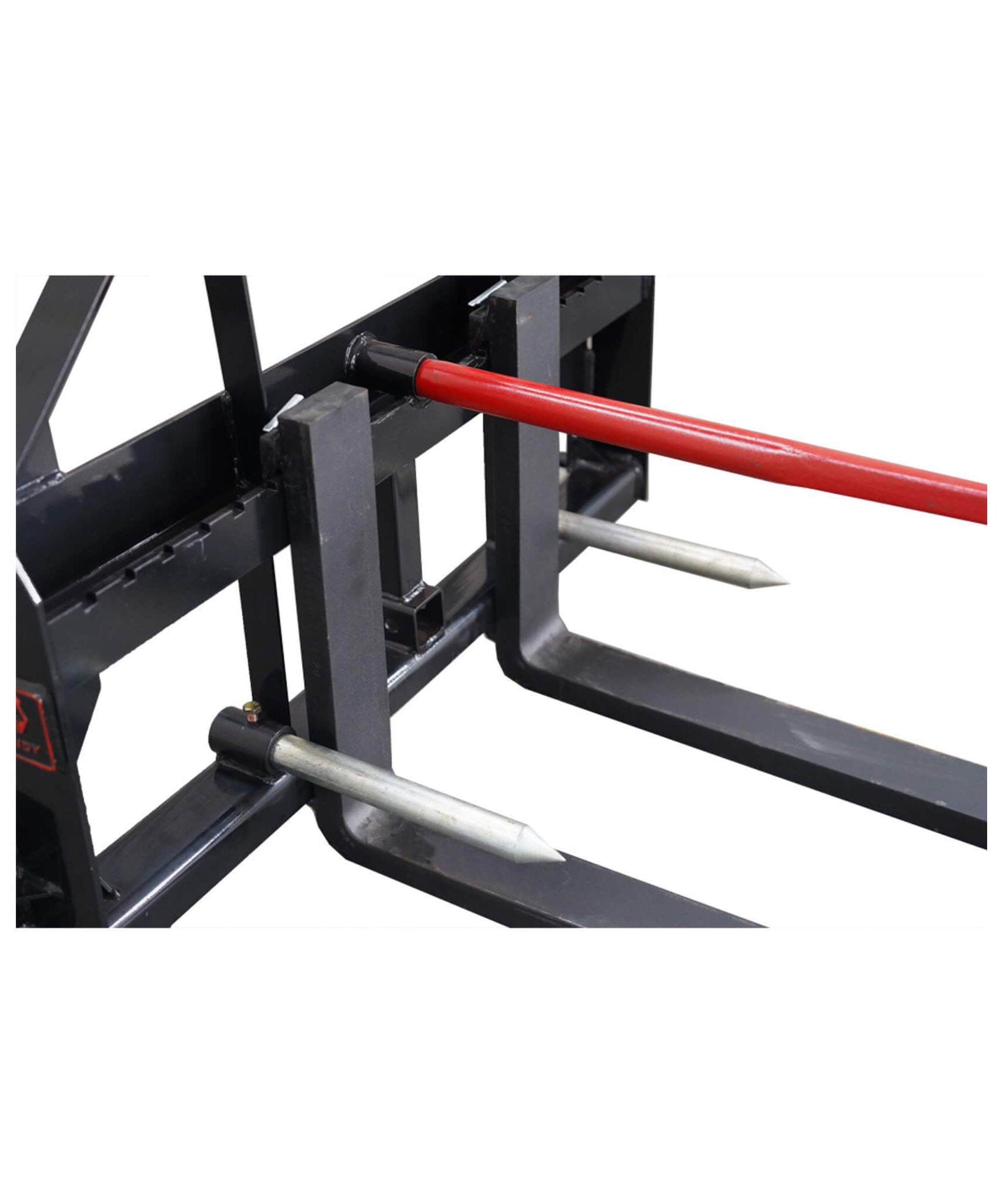 Heavy-Duty Commercial Pallet Fork Frame Hay Attachment (SAK34851)