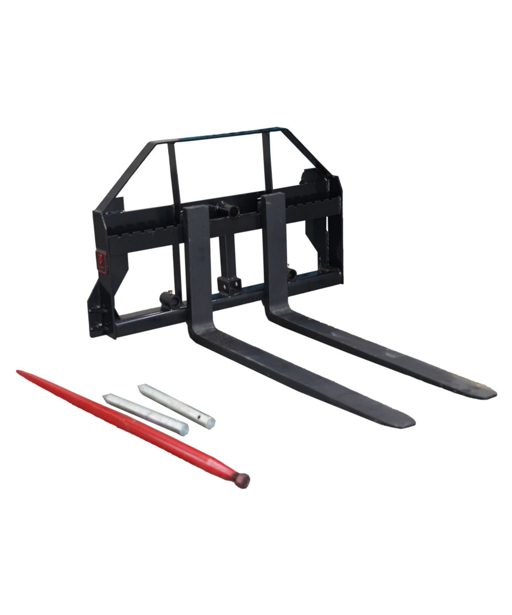 Heavy-Duty Commercial Pallet Fork Frame Hay Attachment (SAK34851)
