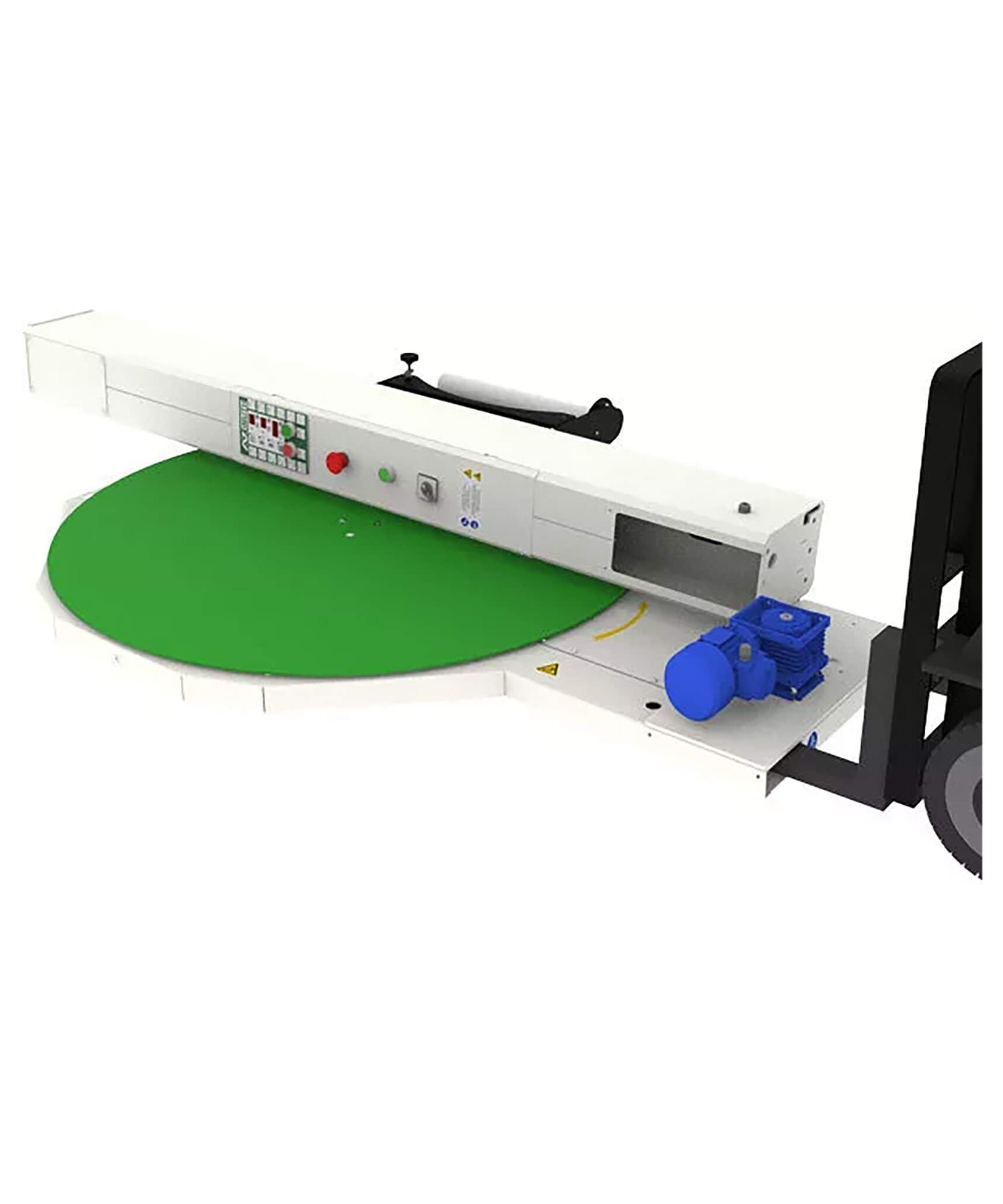 Hochleistungs-Gewerbe-Palettenkarussell-Schrumpfwickel-Skid-Drehtischmaschine (SAK62410)