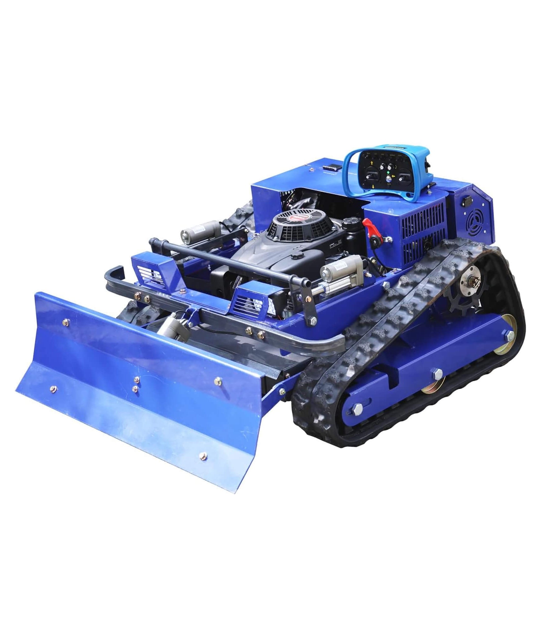 Heavy-Duty Commercial Remote-Controlled Lawn Mower With Snow Plow (SAK85214)