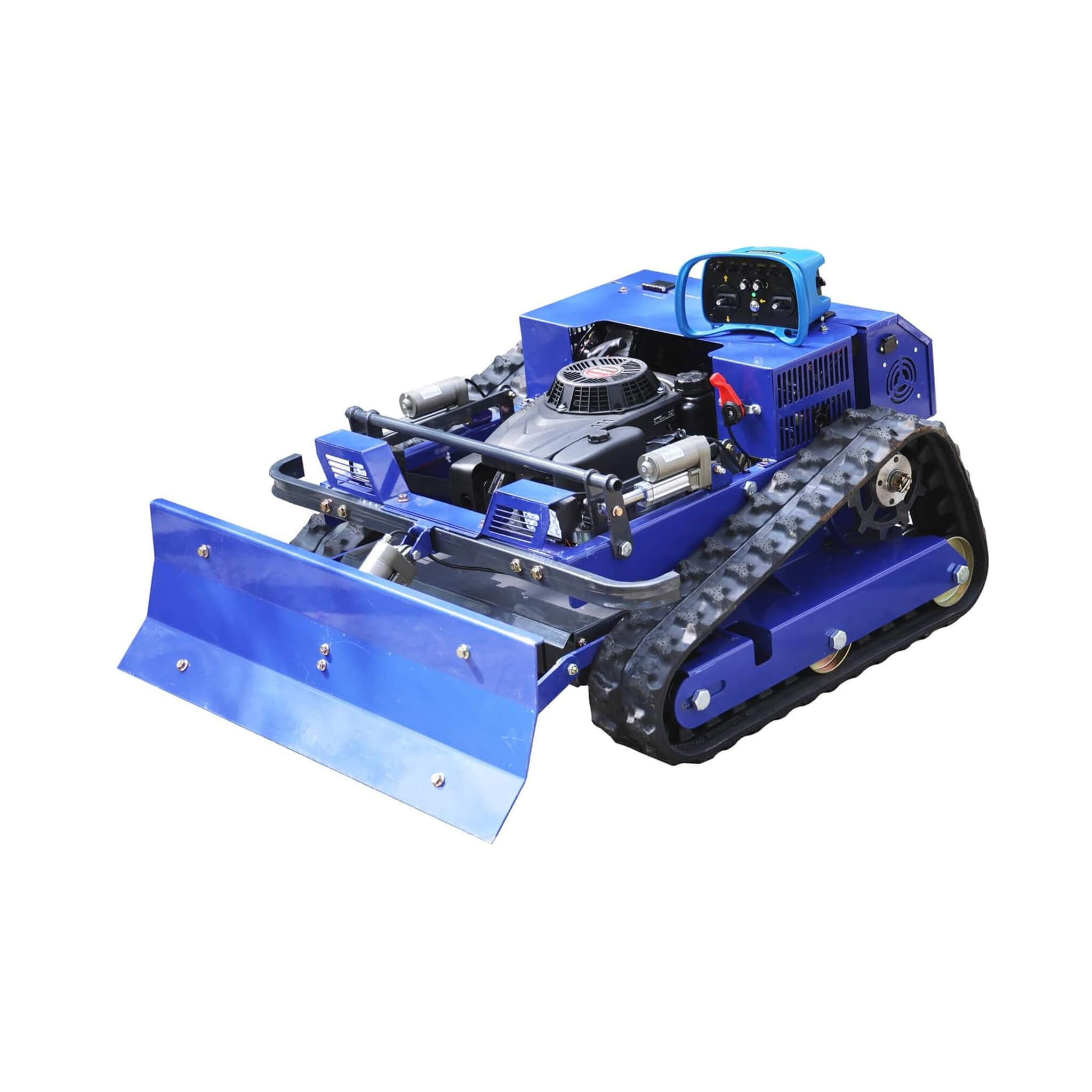 Heavy-Duty Commercial Remote-Controlled Lawn Mower With Snow Plow (SAK85214)