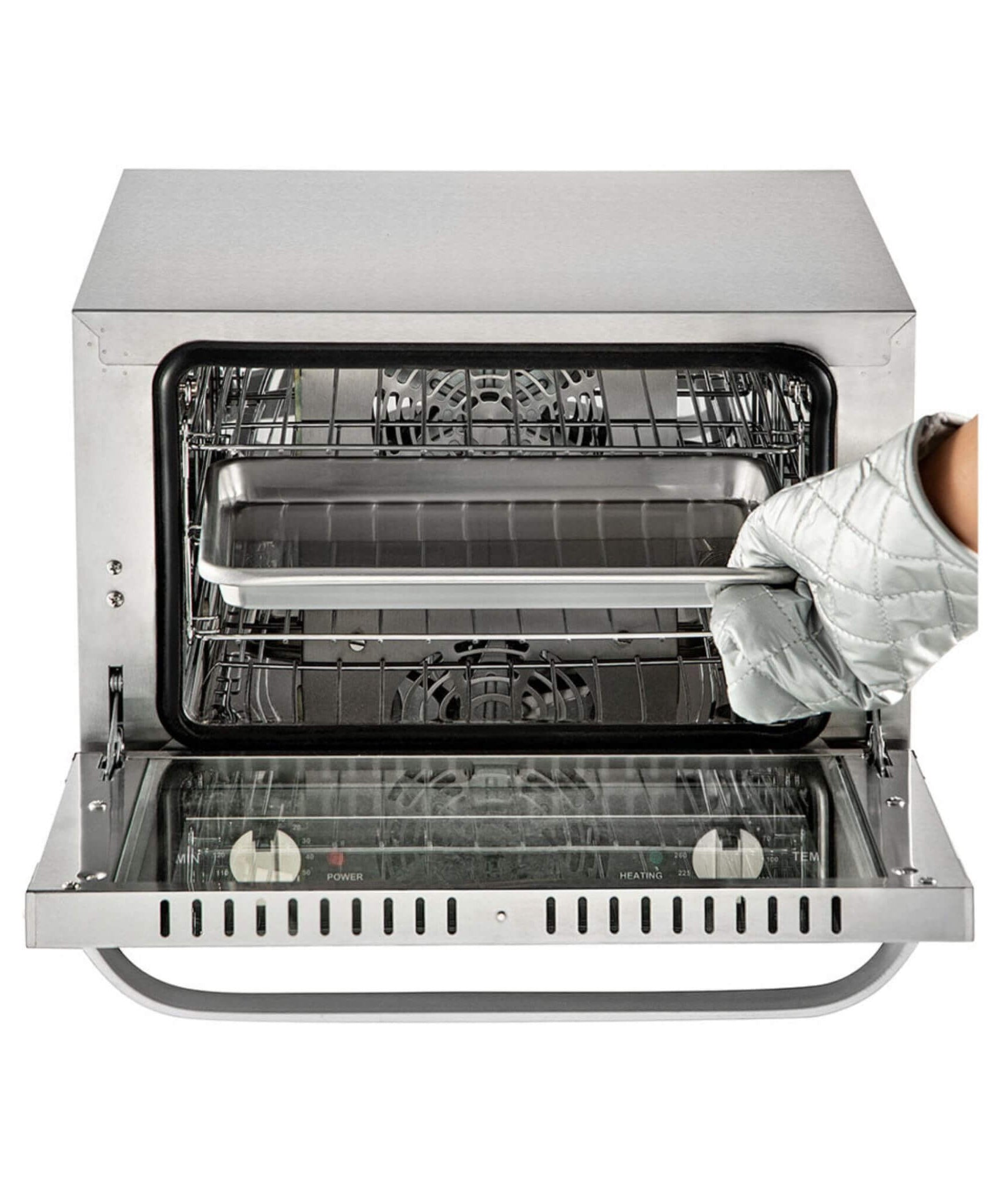 Heavy-Duty Commercial Stainless Steel Countertop Convection Toaster Oven (SAK51683)