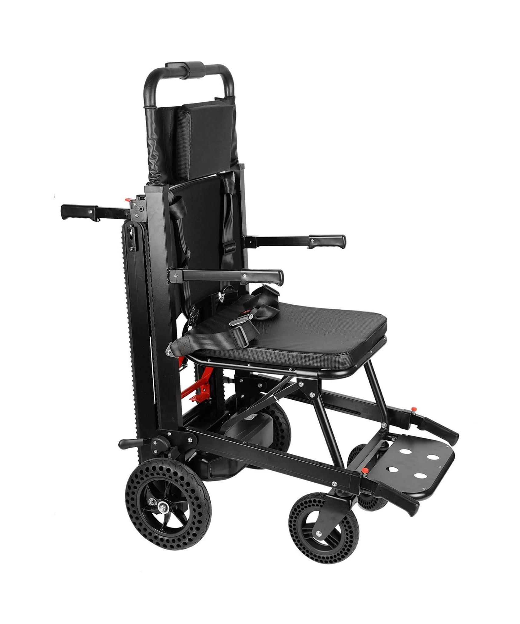 Motivo Heavy-Duty Electric Foldable Stair Climbing Wheelchair, 450LBS [FDA-Approved (SAK92801)