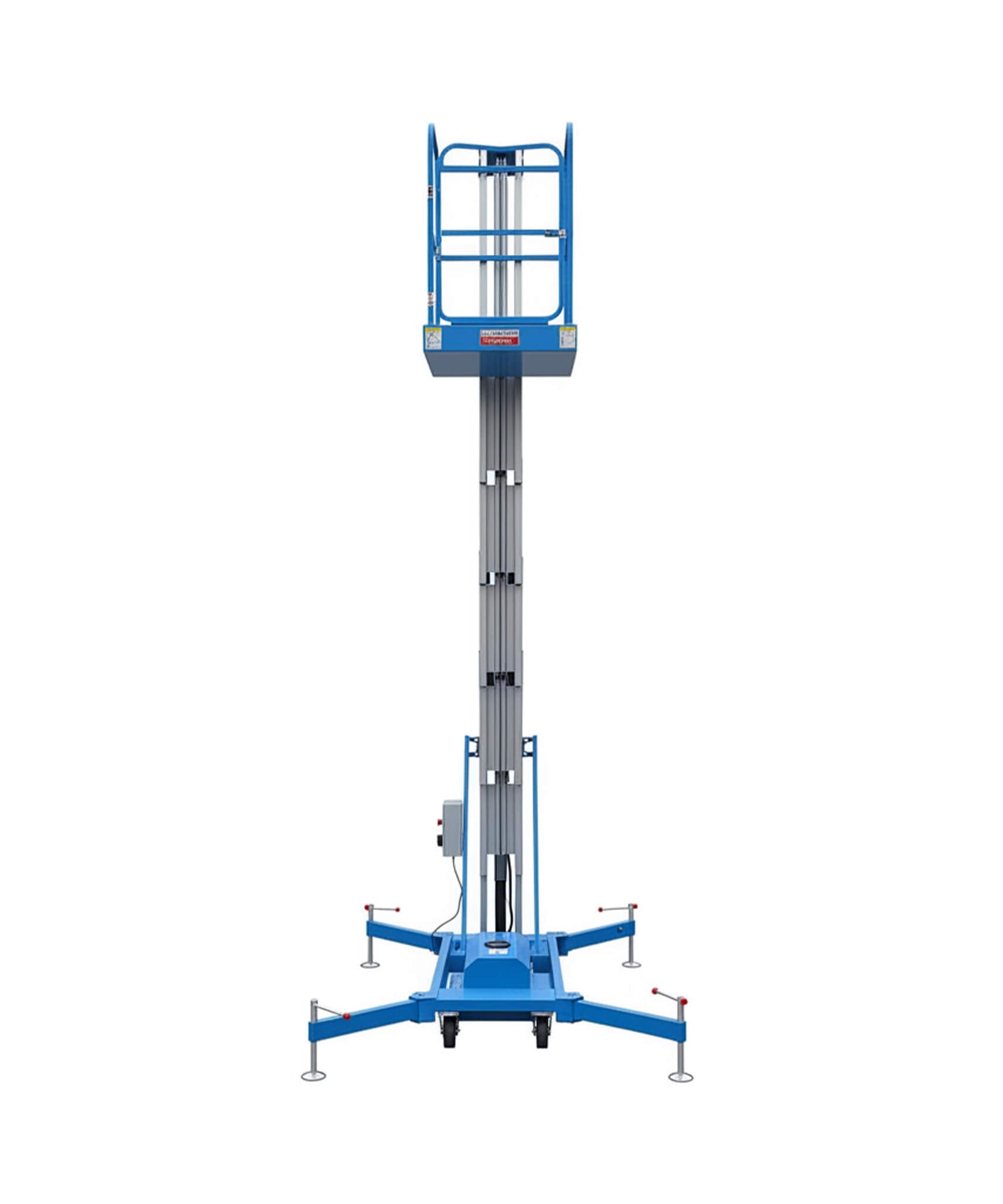 Heavy-Duty Electric Hydraulic Aluminum Mobile Man Lift (SAK20587)