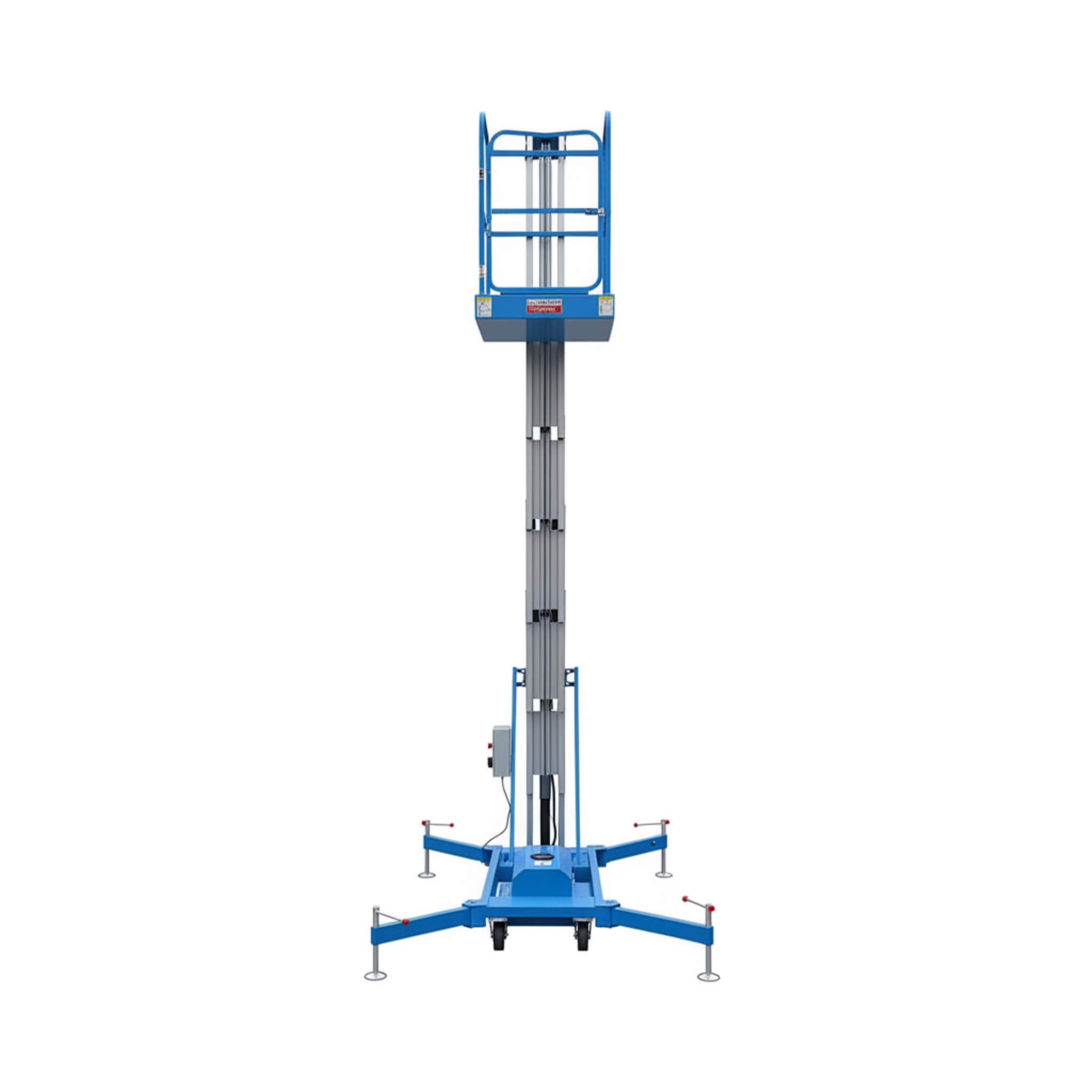 Heavy-Duty Electric Hydraulic Aluminum Mobile Man Lift (SAK20587)