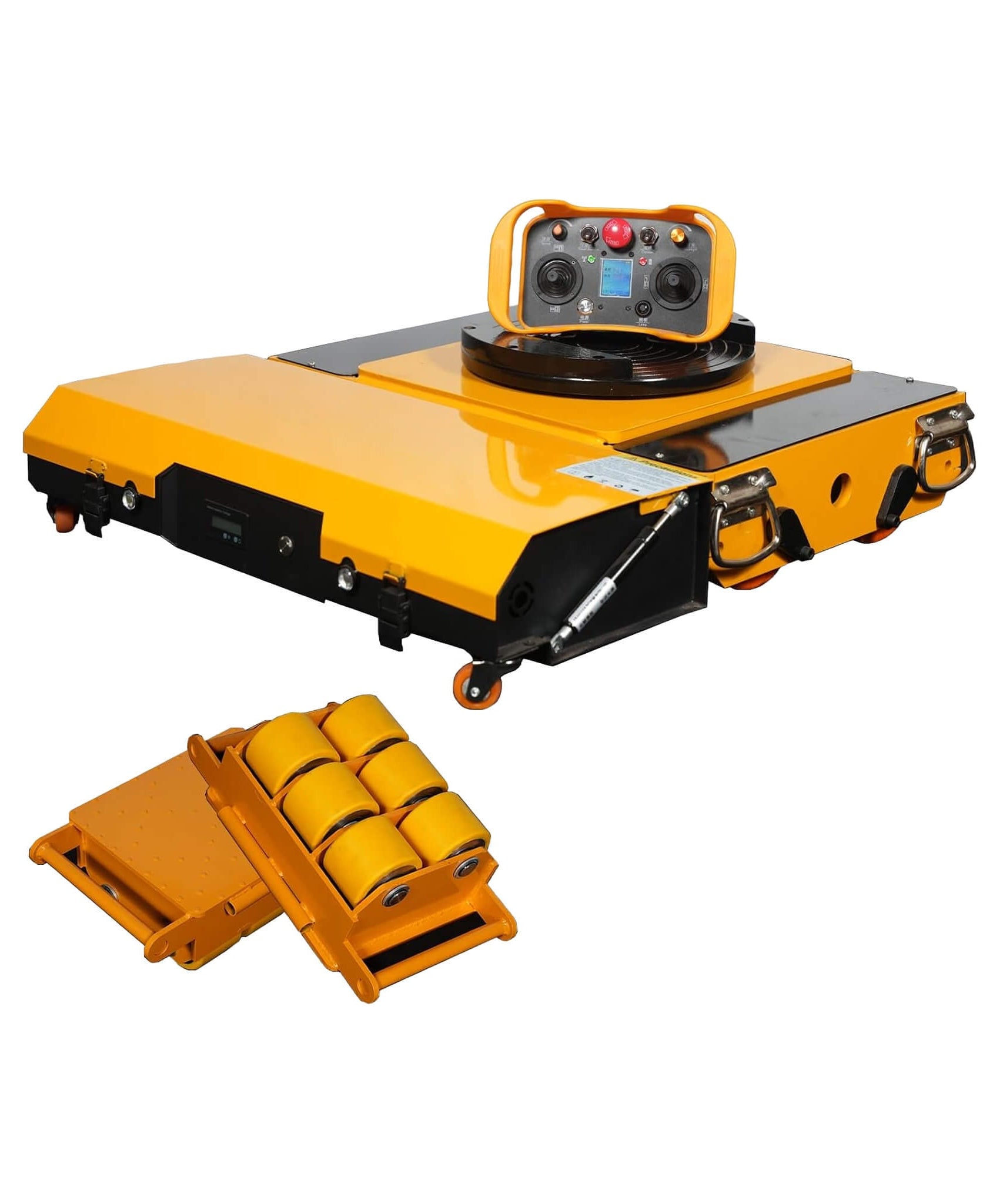 Heavy-Duty Electric Industrial 360-Degree Rotational Mover Skate Dolly (SAK52917)