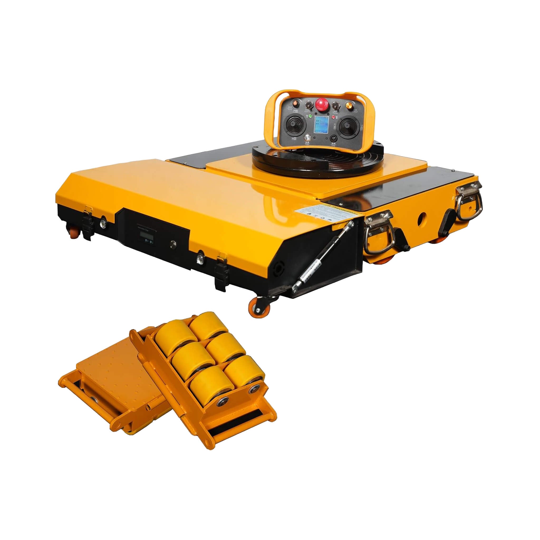 Heavy-Duty Electric Industrial 360-Degree Rotational Mover Skate Dolly (SAK52917)