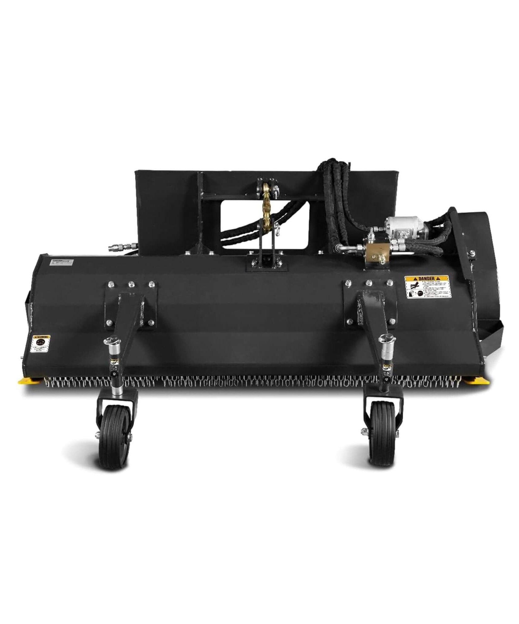 Heavy-Duty Hydraulic Flail Mower Skid Steer Attachment [3-Point Hitch CAT 2] (SAK58246)