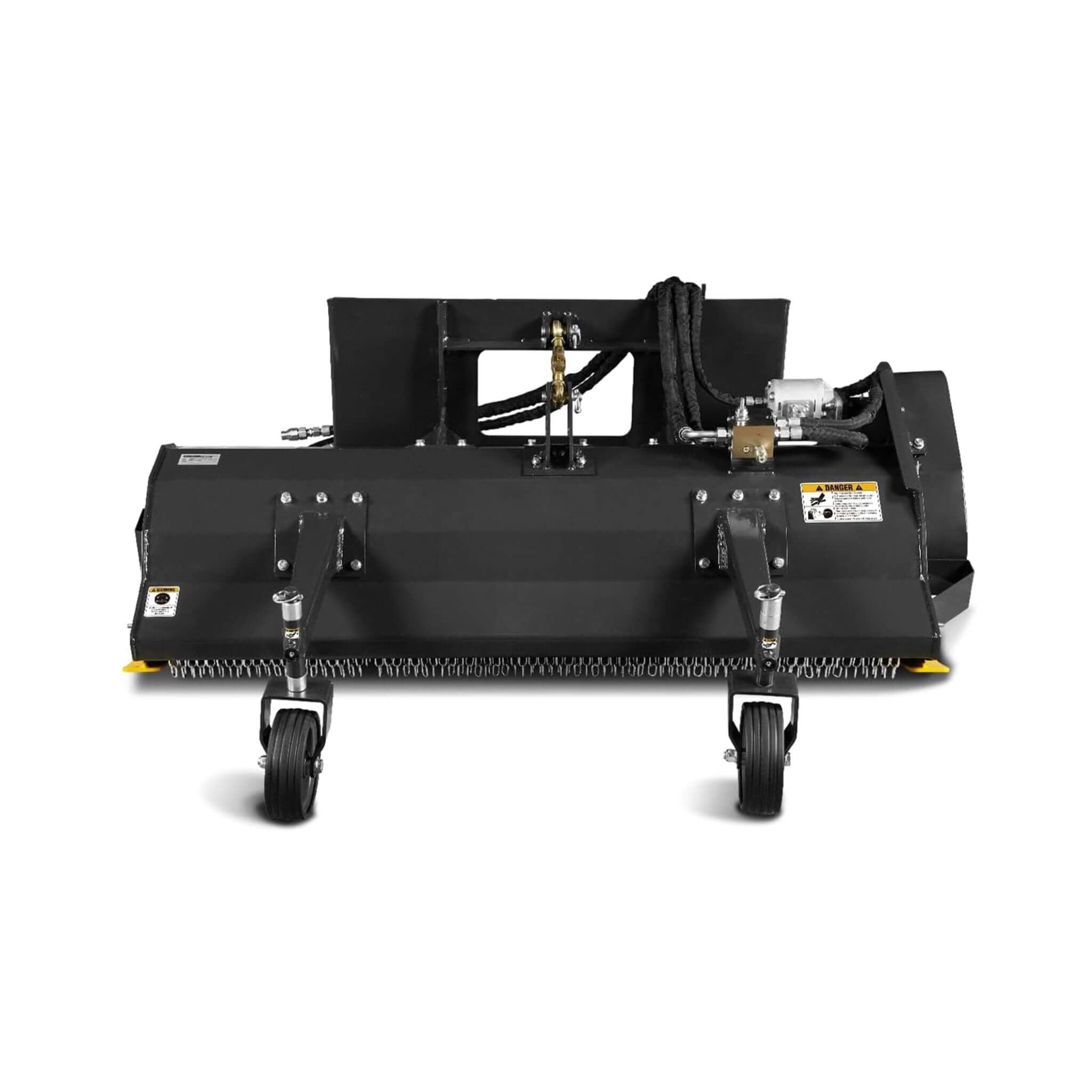 Heavy-Duty Hydraulic Flail Mower Skid Steer Attachment [3-Point Hitch CAT 2] (SAK58246)