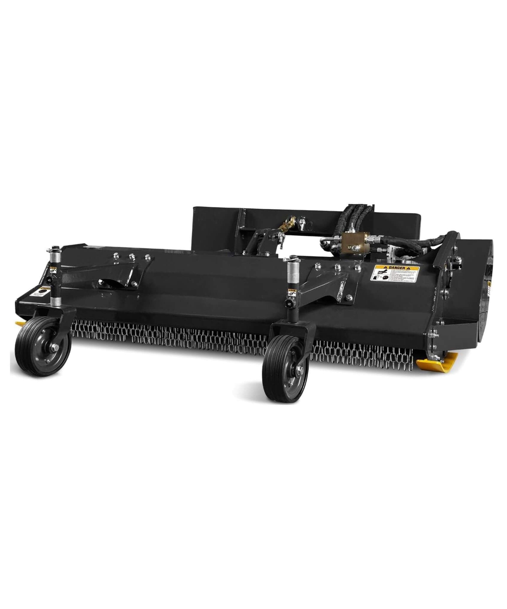 Heavy-Duty Hydraulic Flail Mower Skid Steer Attachment [3-Point Hitch CAT 2] (SAK58246)