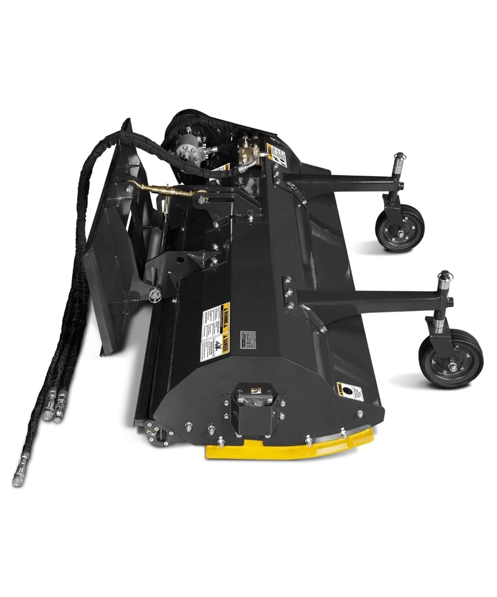 Heavy-Duty Hydraulic Flail Mower Skid Steer Attachment [3-Point Hitch CAT 2] (SAK58246)