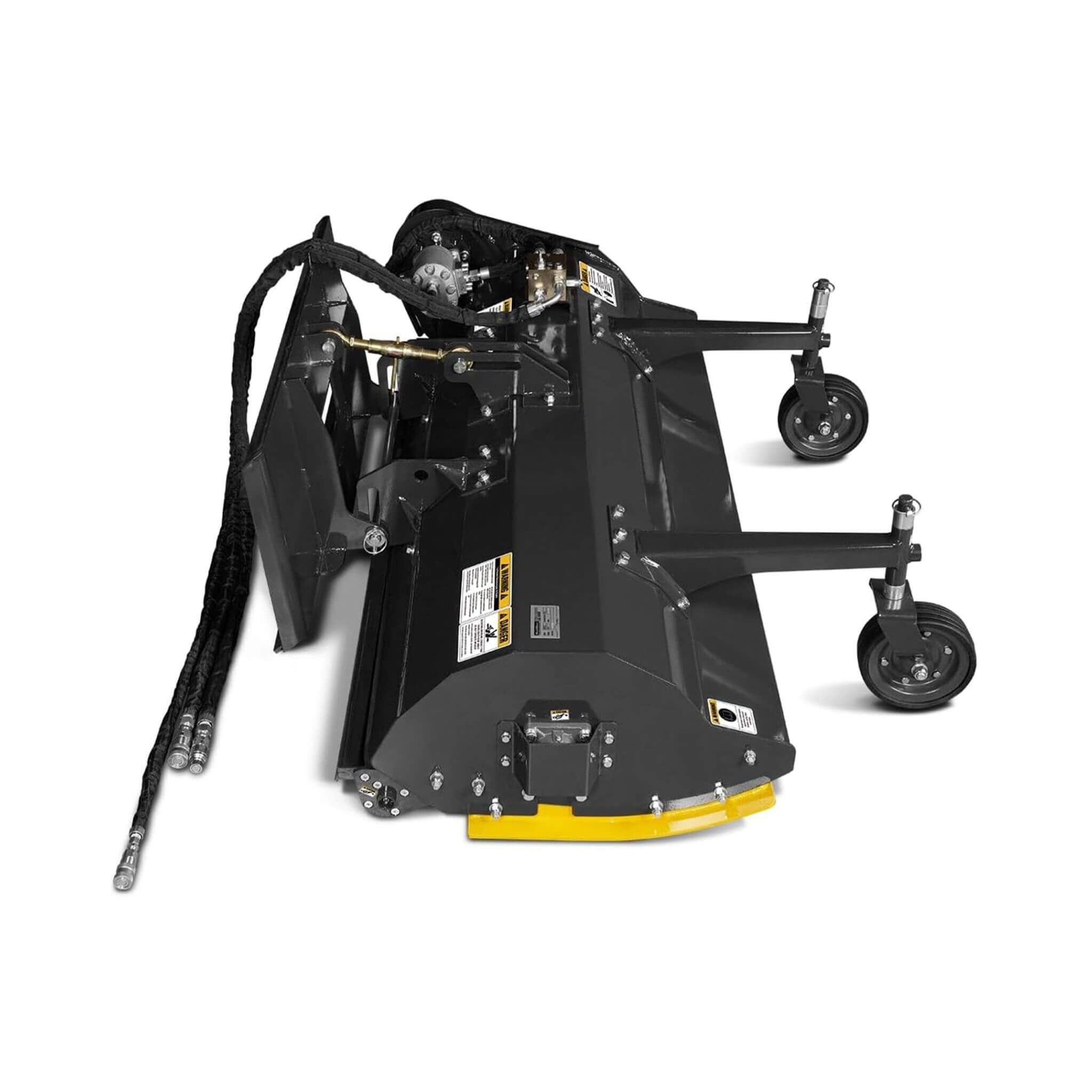 Heavy-Duty Hydraulic Flail Mower Skid Steer Attachment [3-Point Hitch CAT 2] (SAK58246)