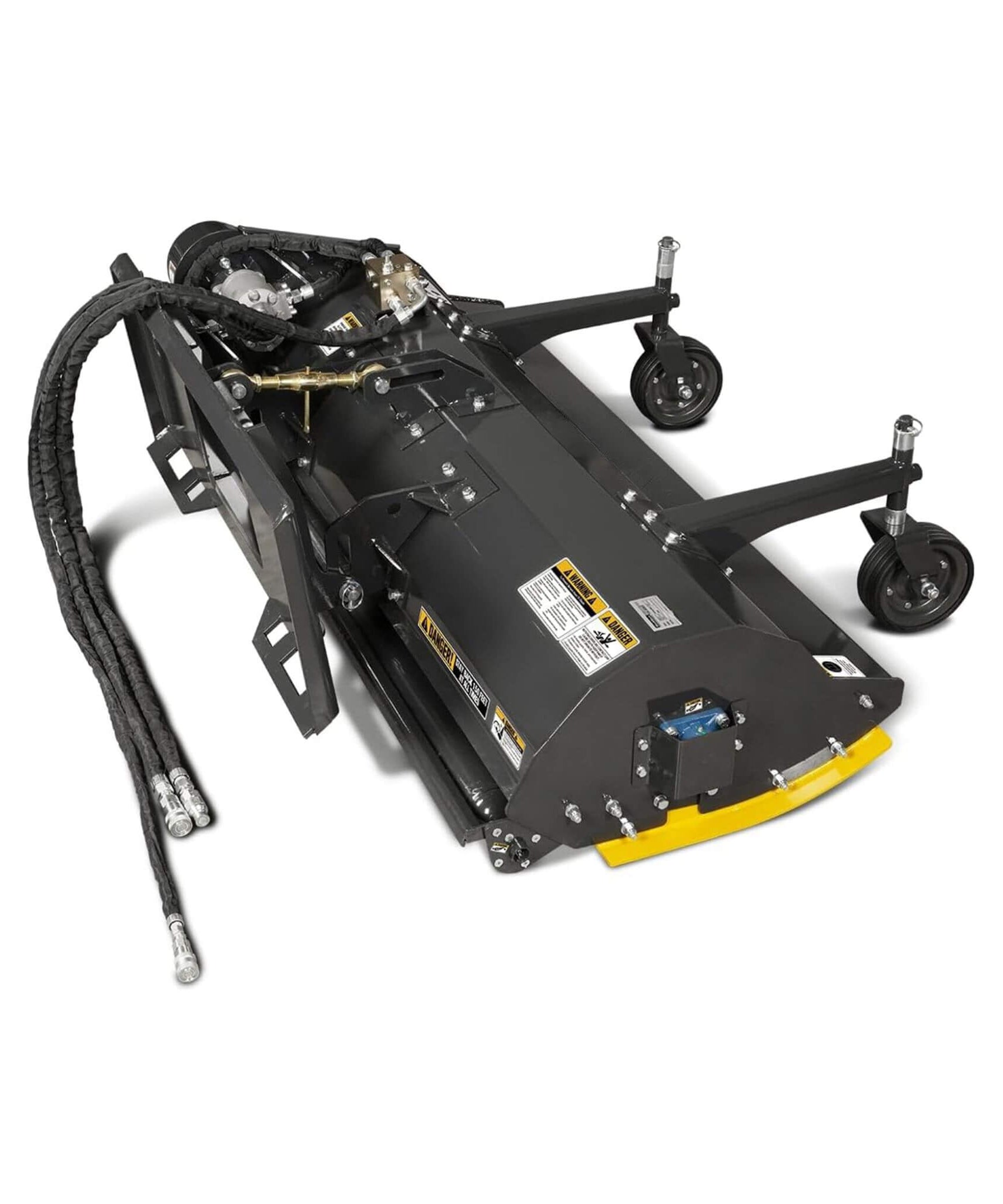 Heavy-Duty Hydraulic Flail Mower Skid Steer Attachment [3-Point Hitch CAT 2] (SAK58246)