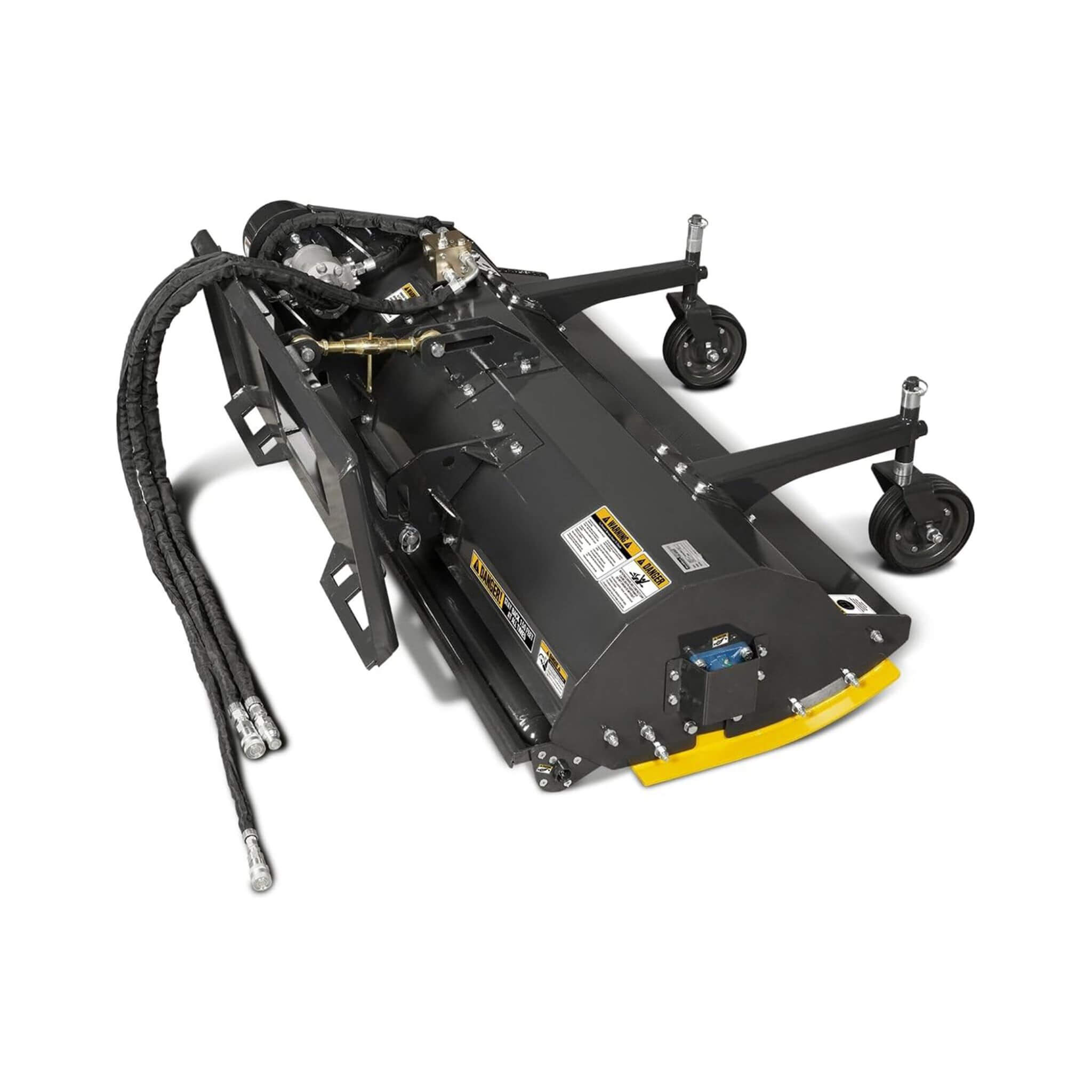 Heavy-Duty Hydraulic Flail Mower Skid Steer Attachment [3-Point Hitch CAT 2] (SAK58246)