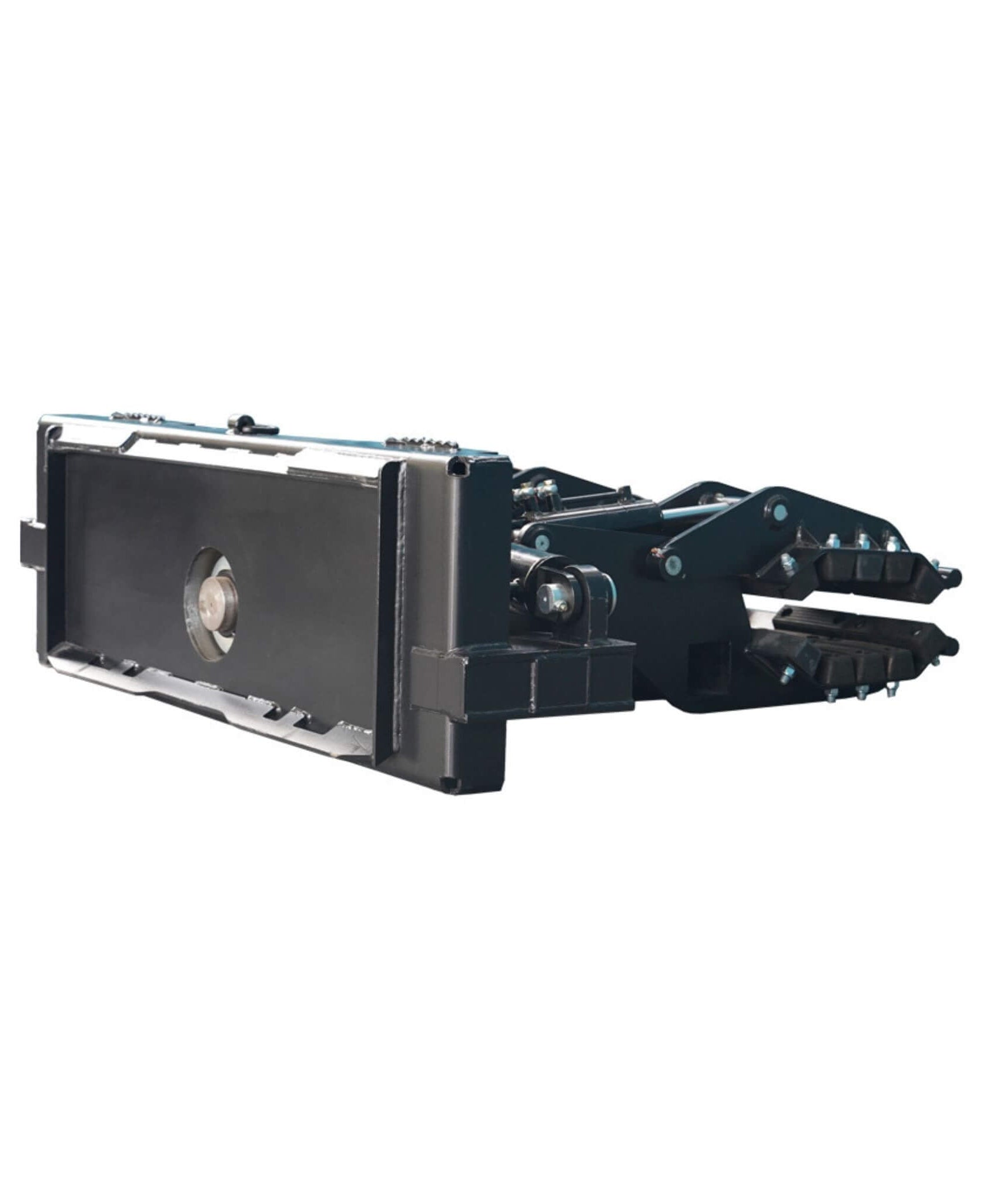 Heavy-Duty Hydraulic Grapple Rock And Pole Claw Skid Steer Attachment (SAK68042)