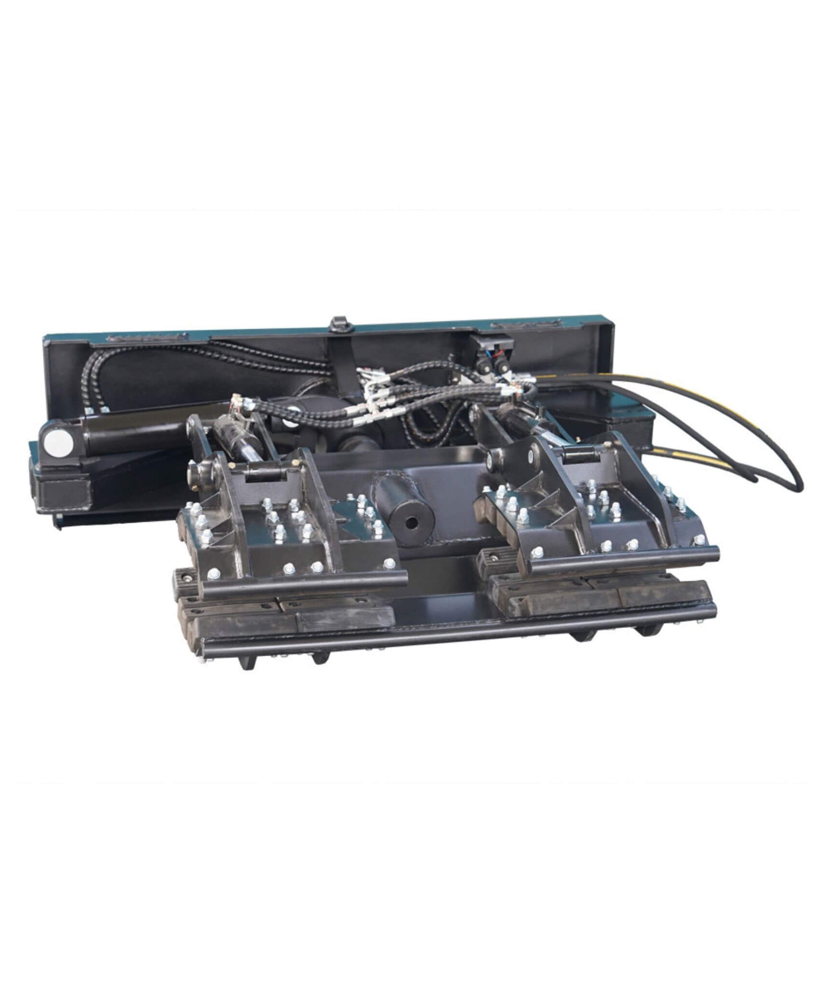 Heavy-Duty Hydraulic Grapple Rock And Pole Claw Skid Steer Attachment (SAK68042)