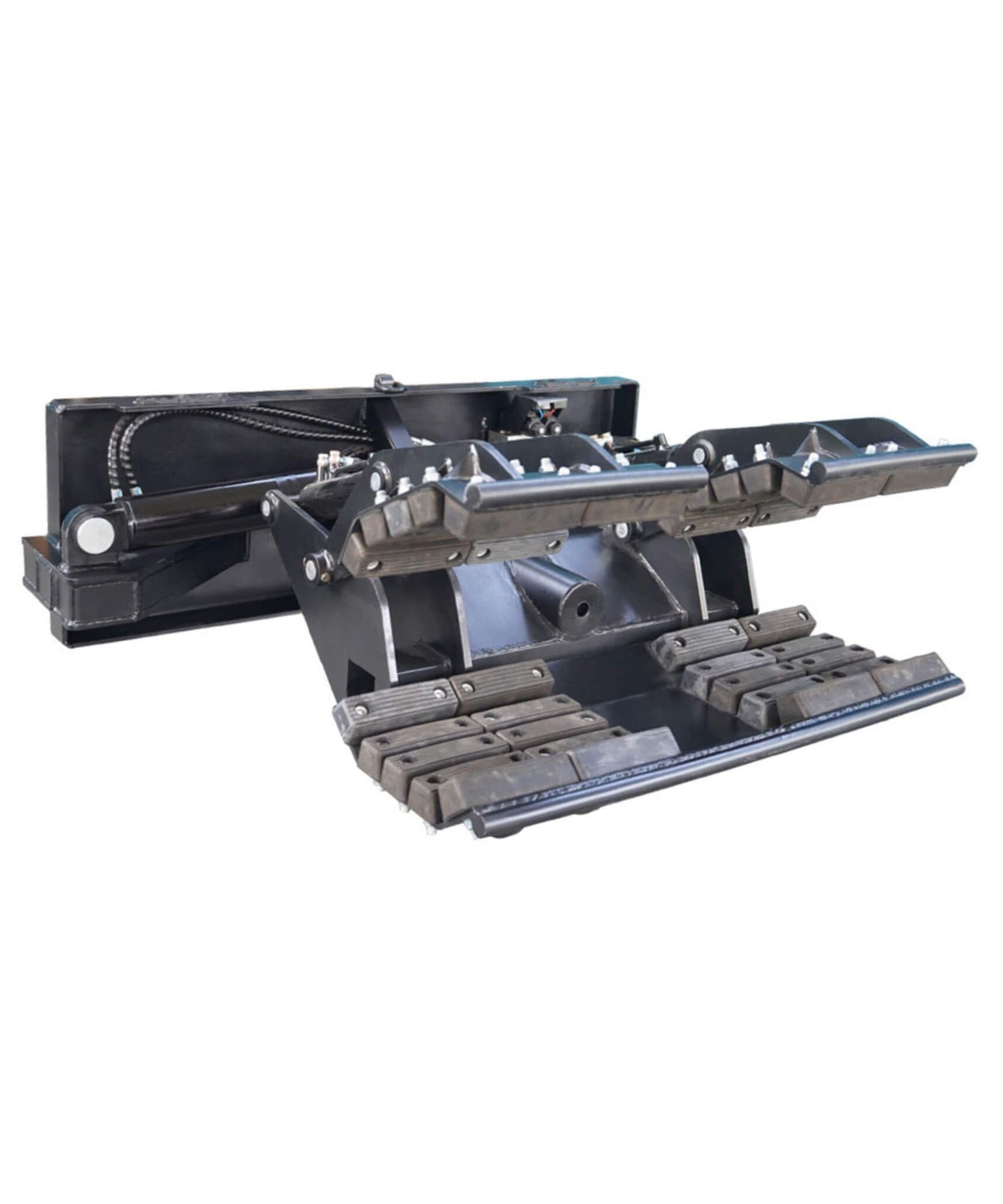 Heavy-Duty Hydraulic Grapple Rock And Pole Claw Skid Steer Attachment (SAK68042)