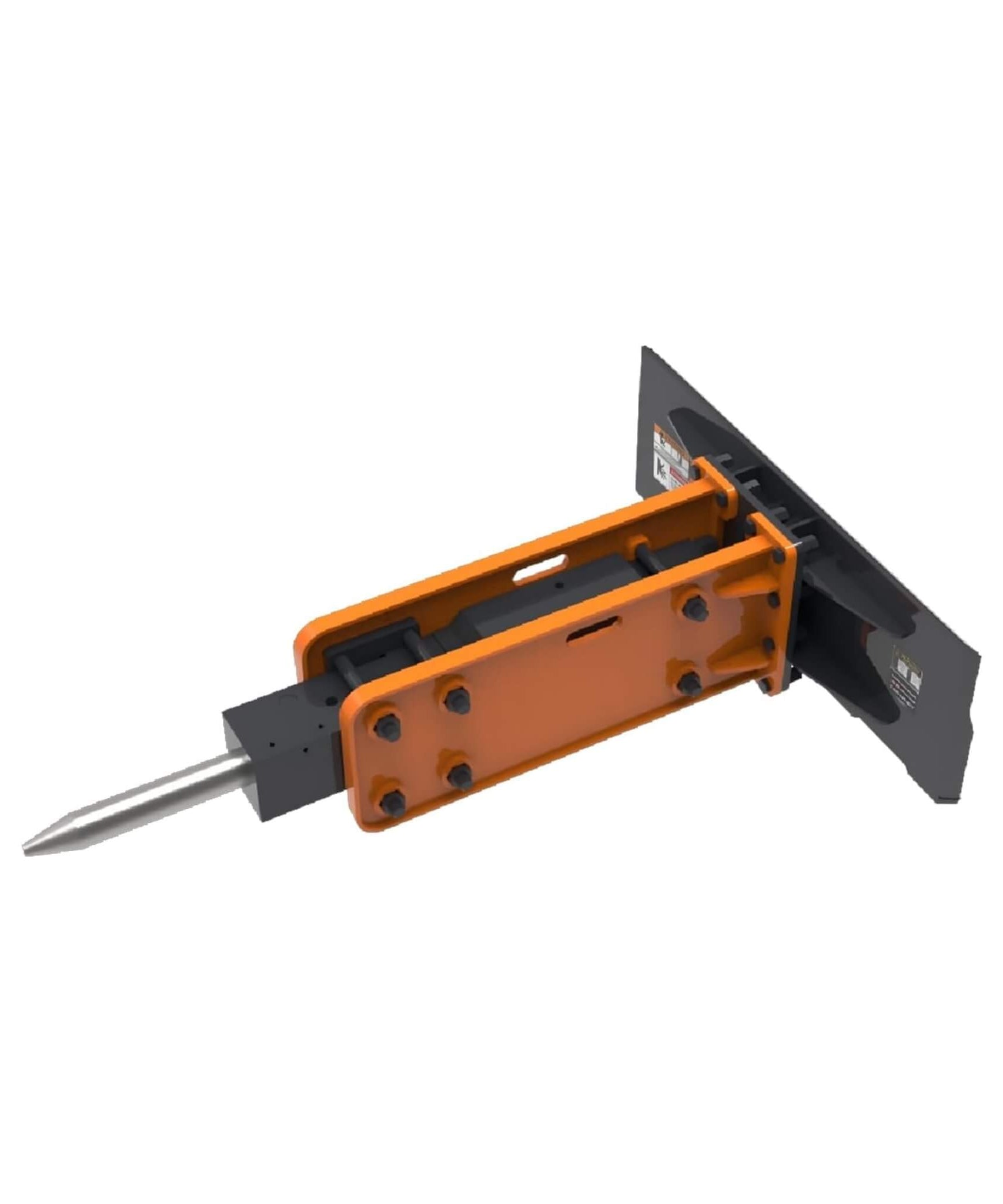 Heavy-Duty Hydraulic Hammer Skid Steer Attachment (SAK39715)
