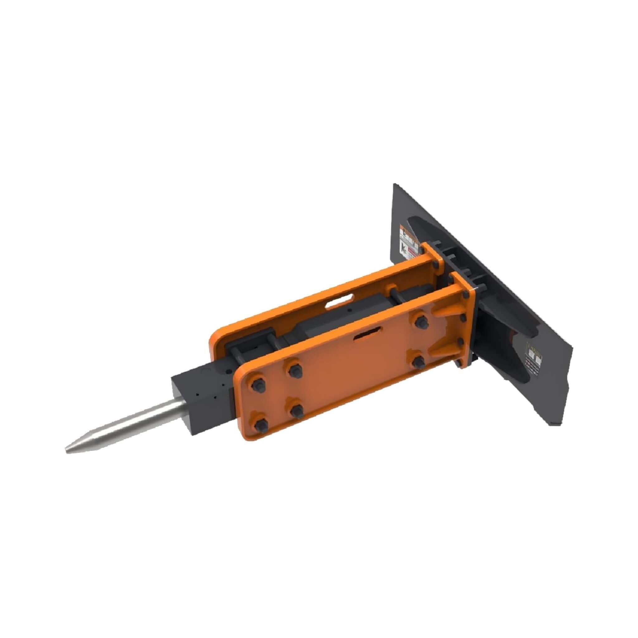 Heavy-Duty Hydraulic Hammer Skid Steer Attachment (SAK39715)