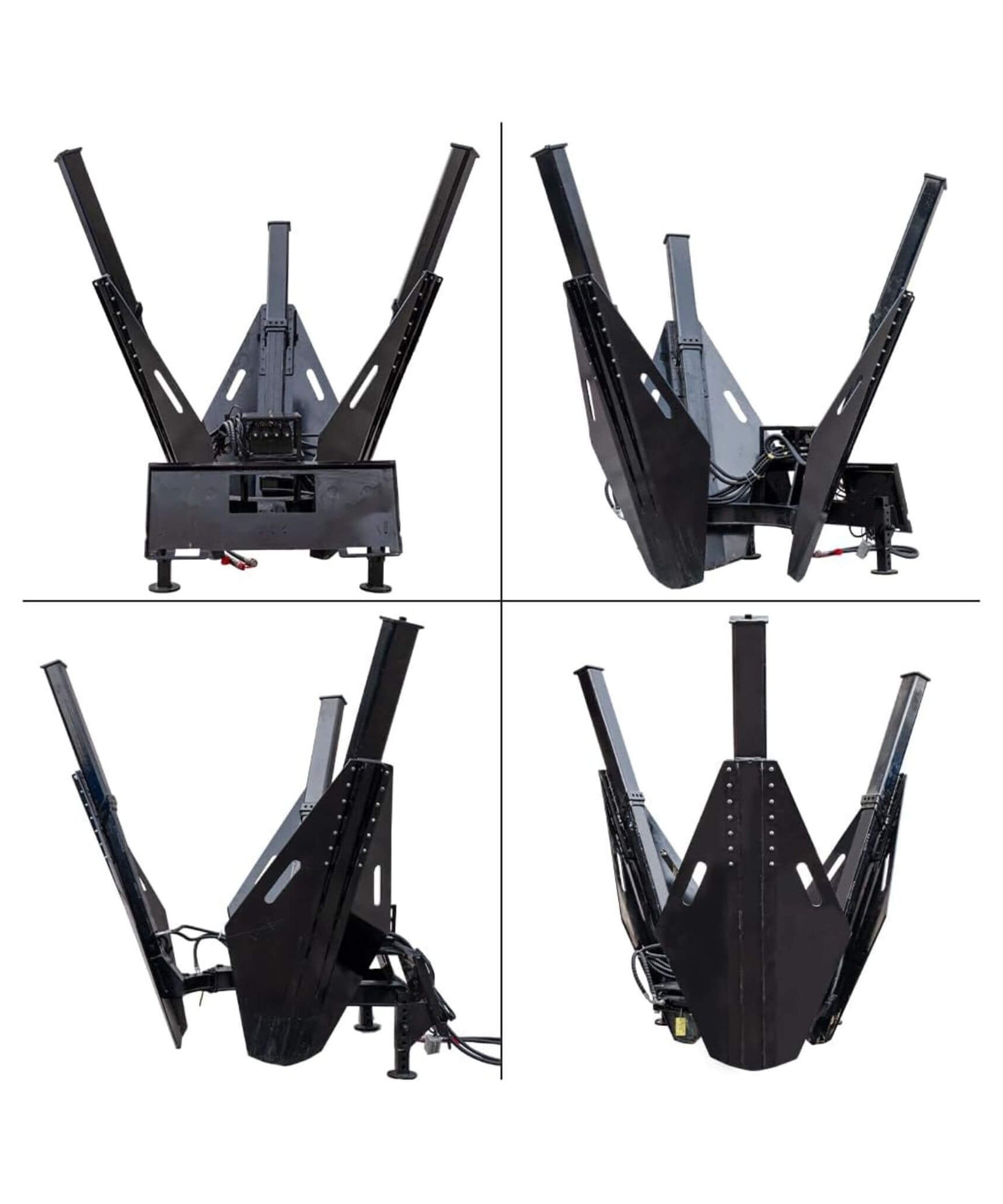 Heavy-Duty Industrial 3-Blade Tree Spade Transplanter Skid Steer Attachment (SAK50296)