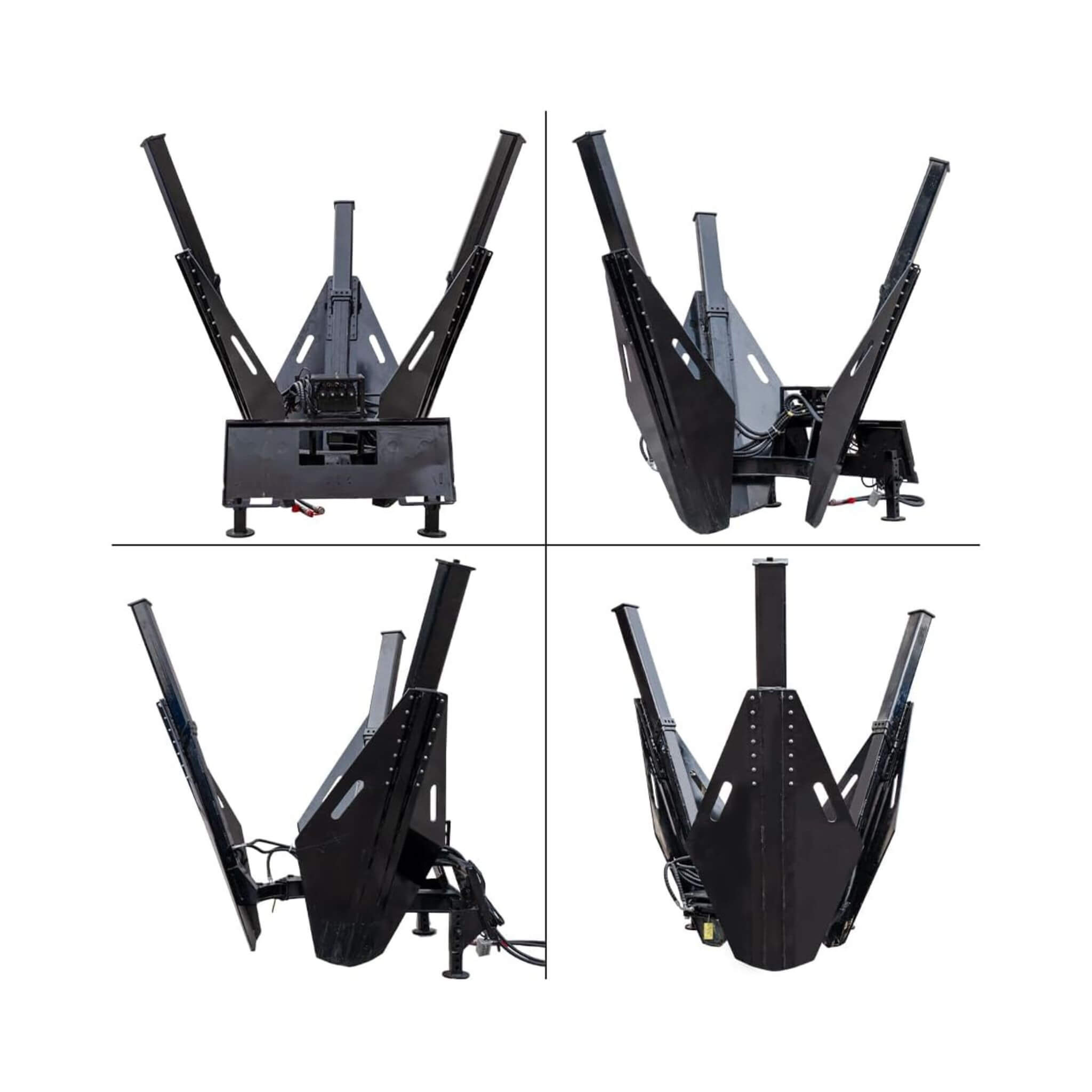Heavy-Duty Industrial 3-Blade Tree Spade Transplanter Skid Steer Attachment (SAK50296)