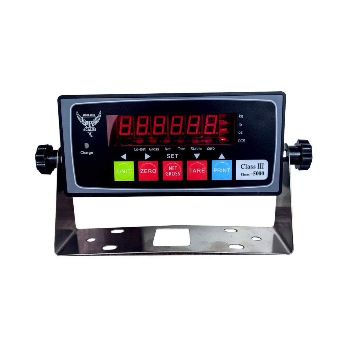 Heavy-Duty Industrial Digital Floor Scale With NETP Indicator (SAK69825)