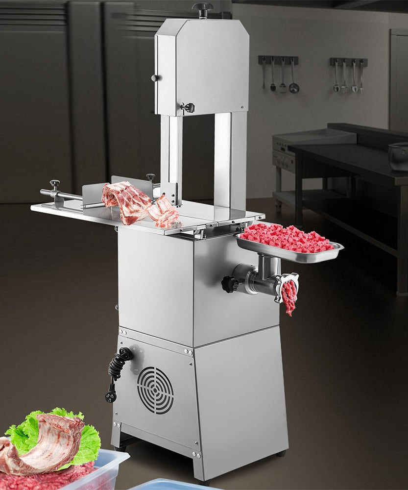 Heavy-Duty Industrial Electric Meat Bandsaw Bone Cutting Machine, 550W (SAK47410)
