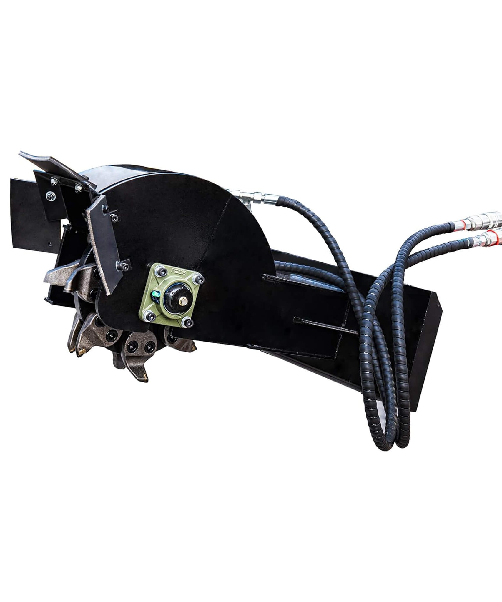 Heavy-Duty Mini Skid Steer Stump Grinder Attachment With Carbide Steel Teeth (SAK57481)