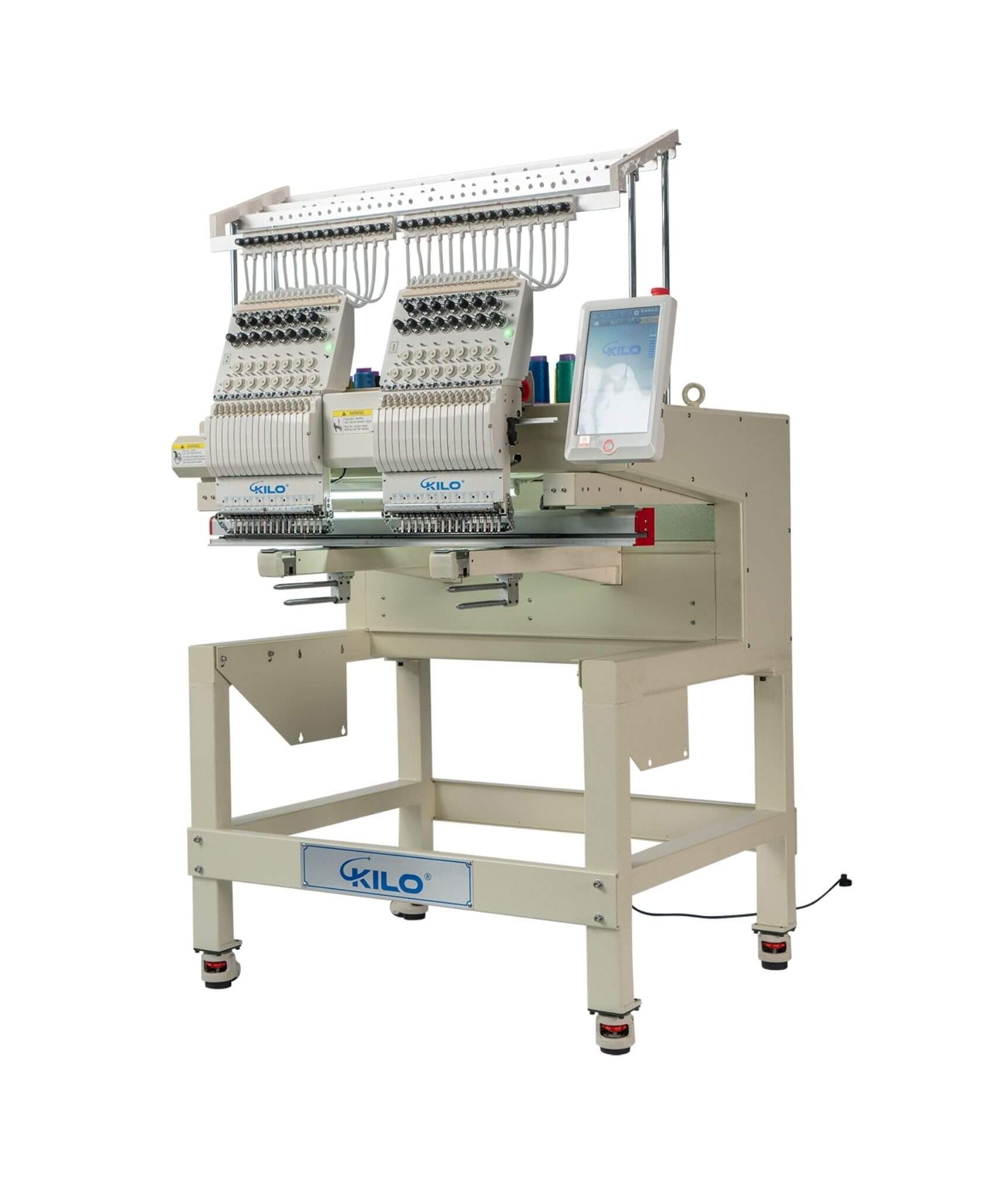 Heavy-Duty Multi-Functional Commercial 15-Needle Double Head Embroidery Machine (SAK76814)