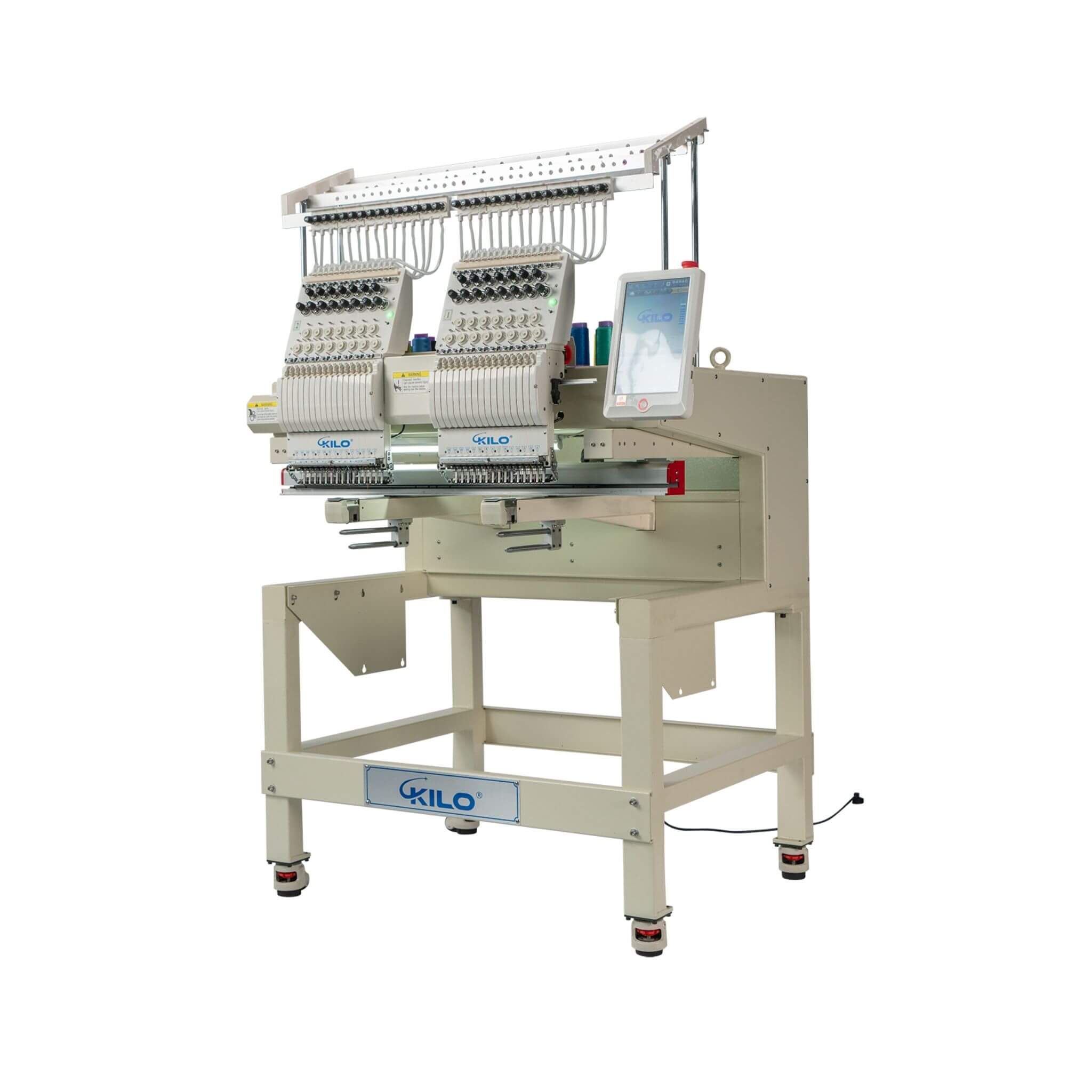 Heavy-Duty Multi-Functional Commercial 15-Needle Double Head Embroidery Machine (SAK76814)