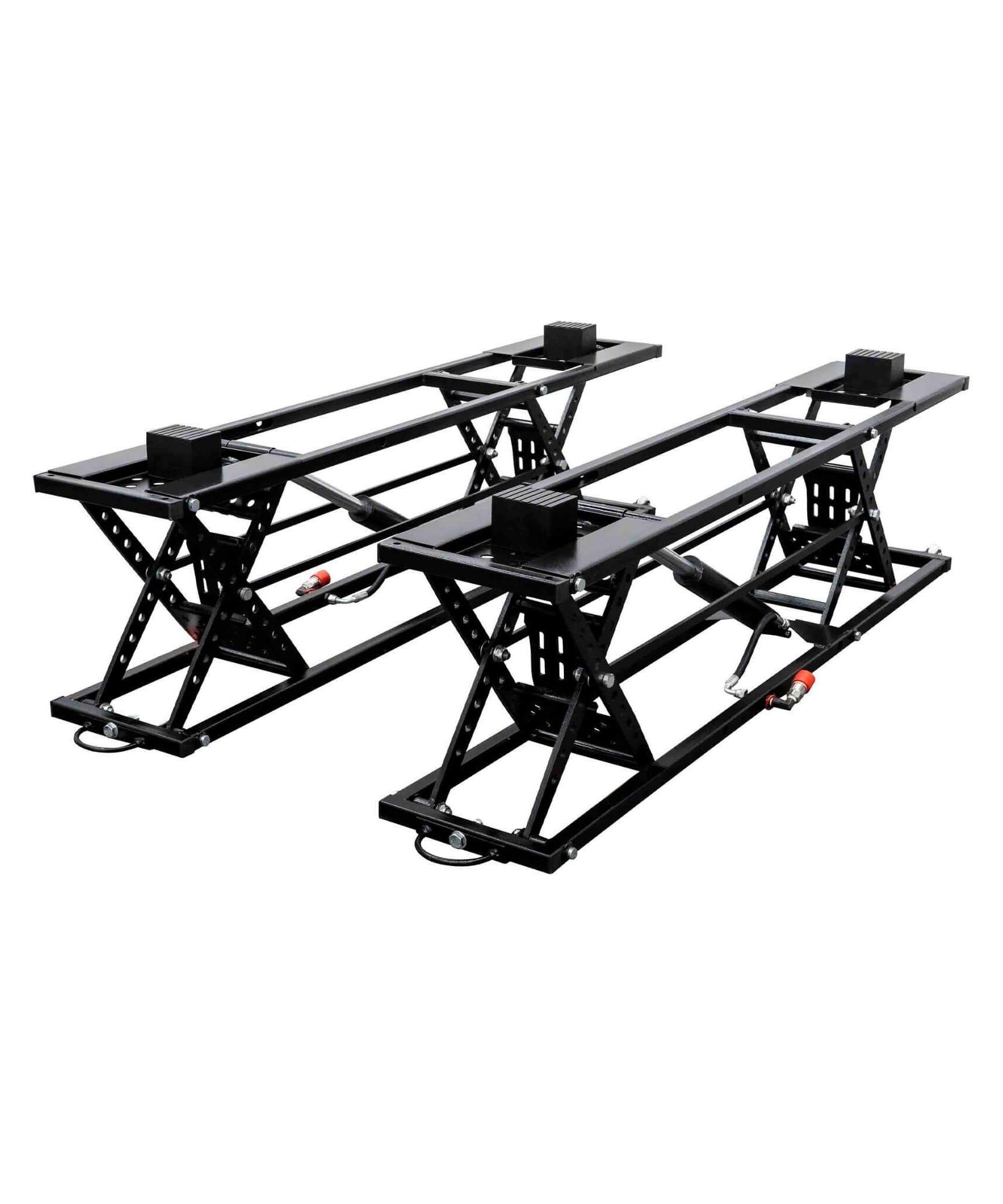 Heavy-Duty Portable 7000 LBS Car Lift Jack With Locking Levels (SAK10574)