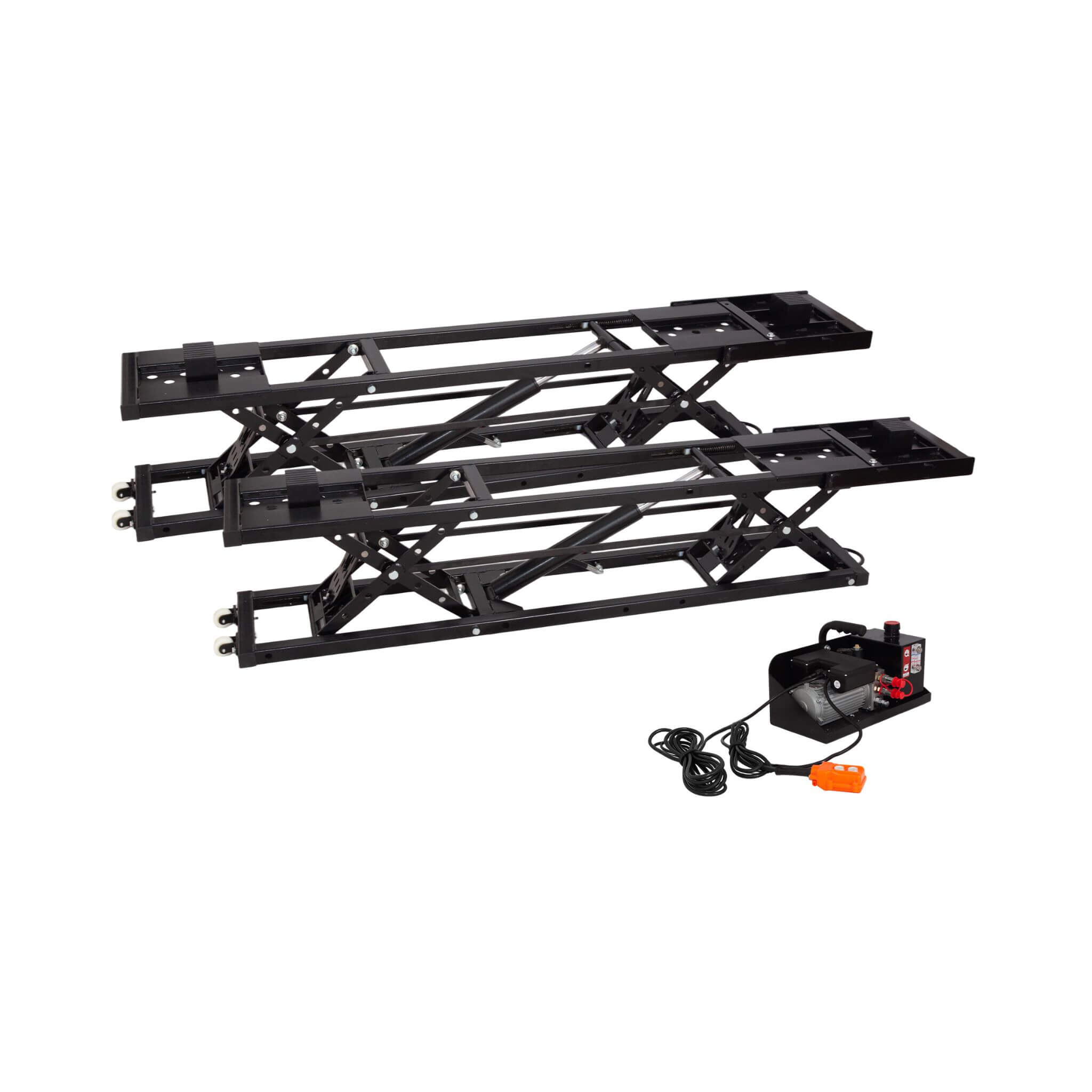 Heavy-Duty Portable 7000 LBS Car Lift Jack With Locking Levels (SAK10574)