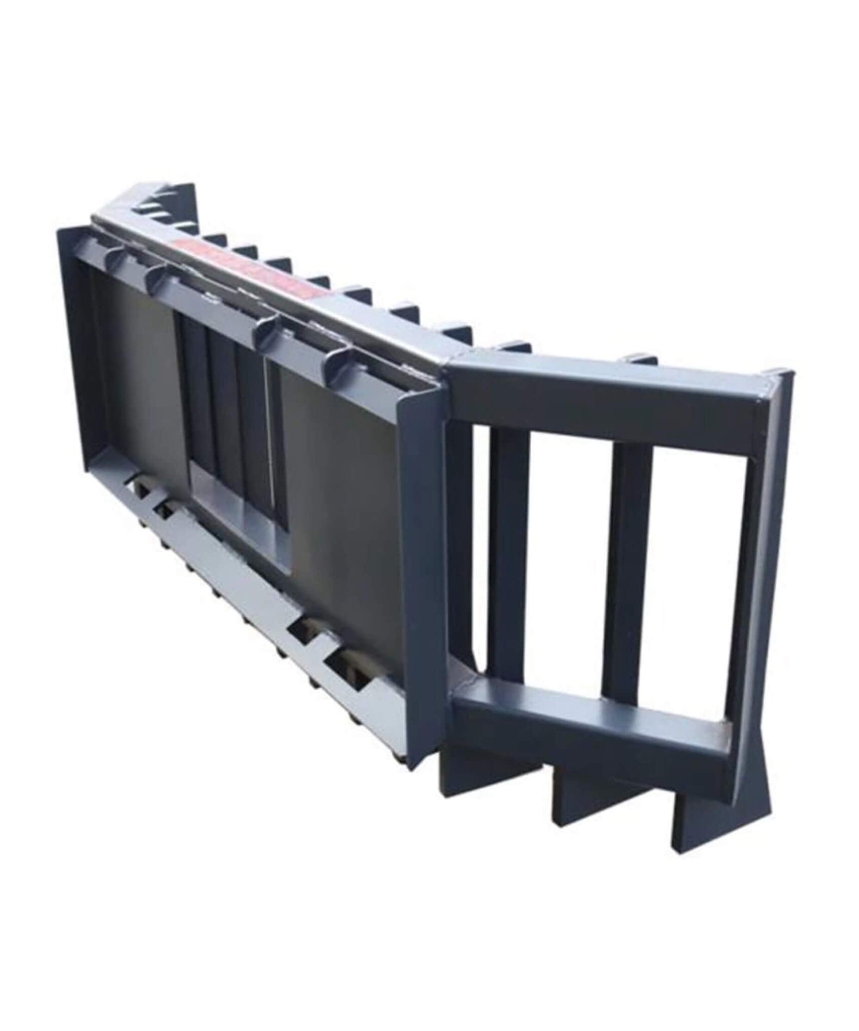 Heavy-Duty Push Stick Rake Skid Steer Attachment With Quick Attach (SAK60185)