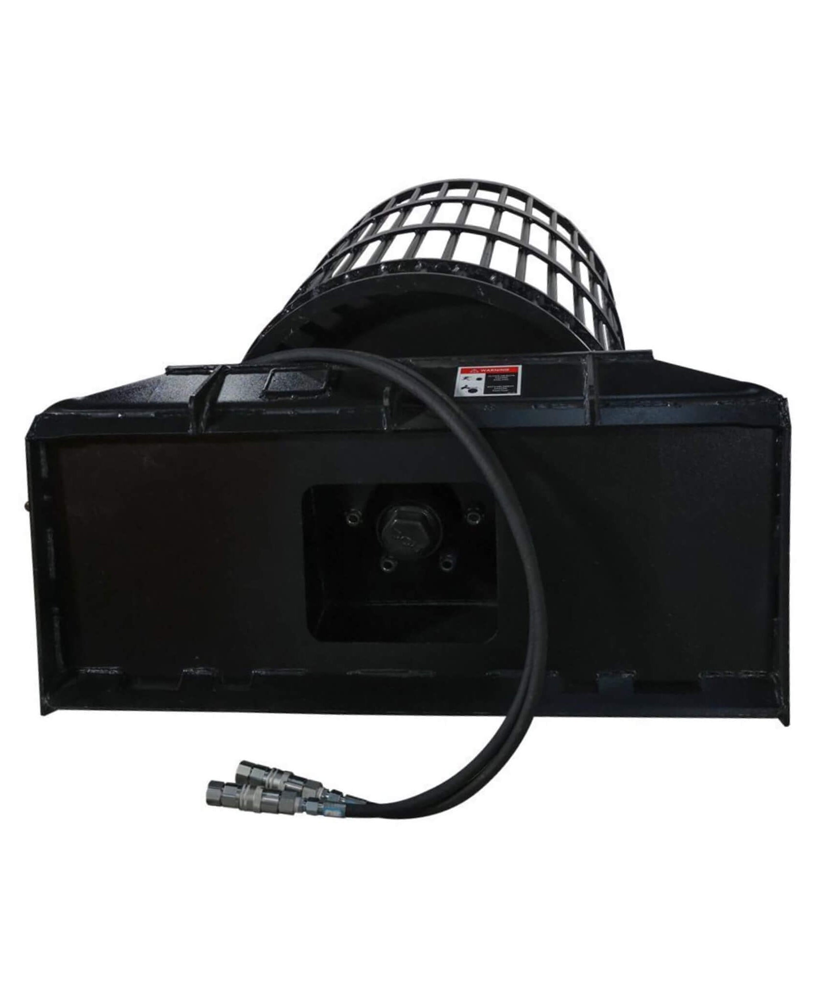 Heavy-Duty Rotary Rock Picker Skid Steer Attachment With 30-Inch Drum (SAK72651)