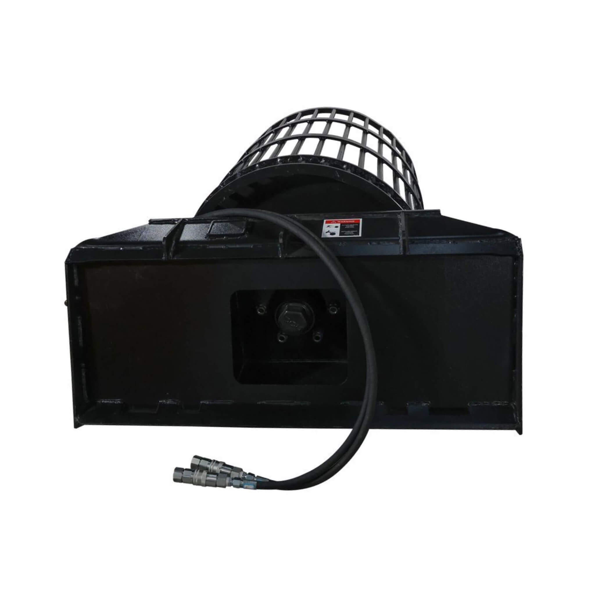 Heavy-Duty Rotary Rock Picker Skid Steer Attachment With 30-Inch Drum (SAK72651)