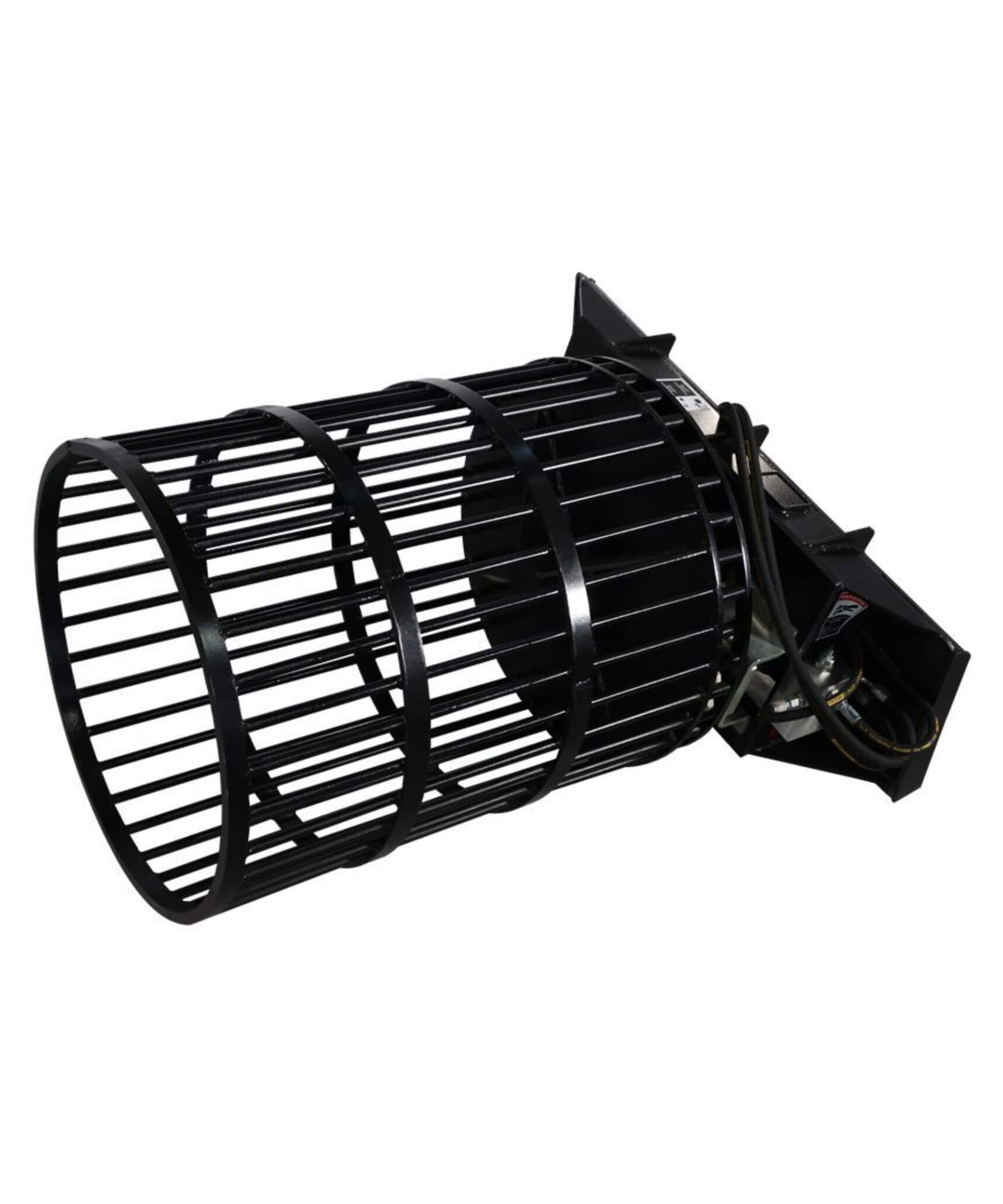 Heavy-Duty Rotary Rock Picker Skid Steer Attachment With 30-Inch Drum (SAK72651)