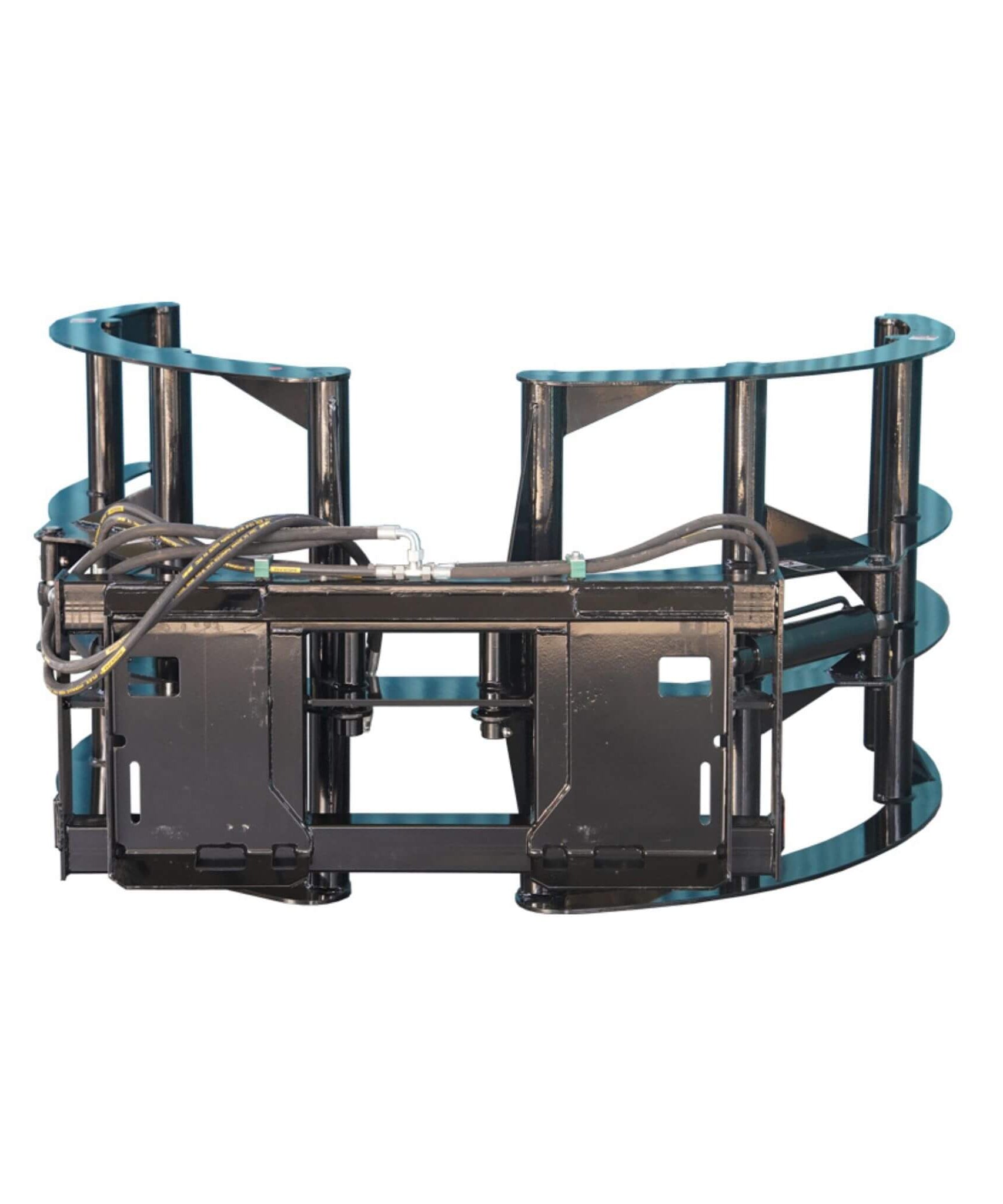 Heavy-Duty Round Hay Bale Grab Skid Steer Attachment (SAK45980)
