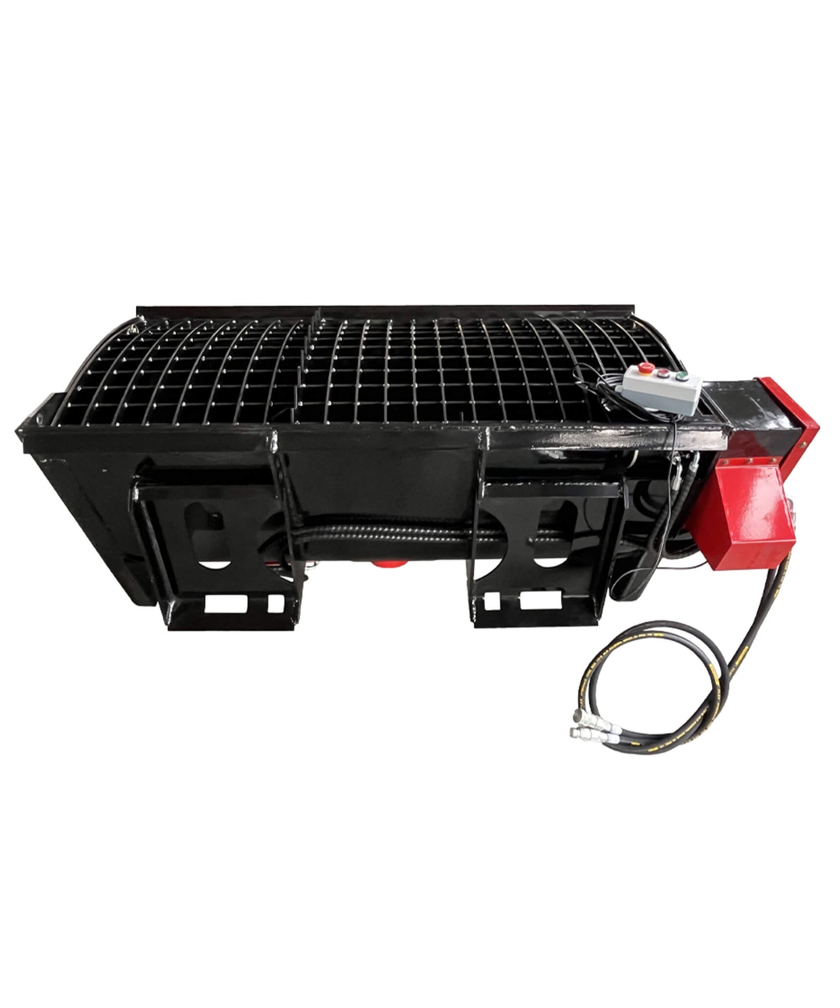 Heavy-Duty Self Loading Skid Steer Concrete Mixer Bucket Attachment With Universal Mount Plate (SAK48914)