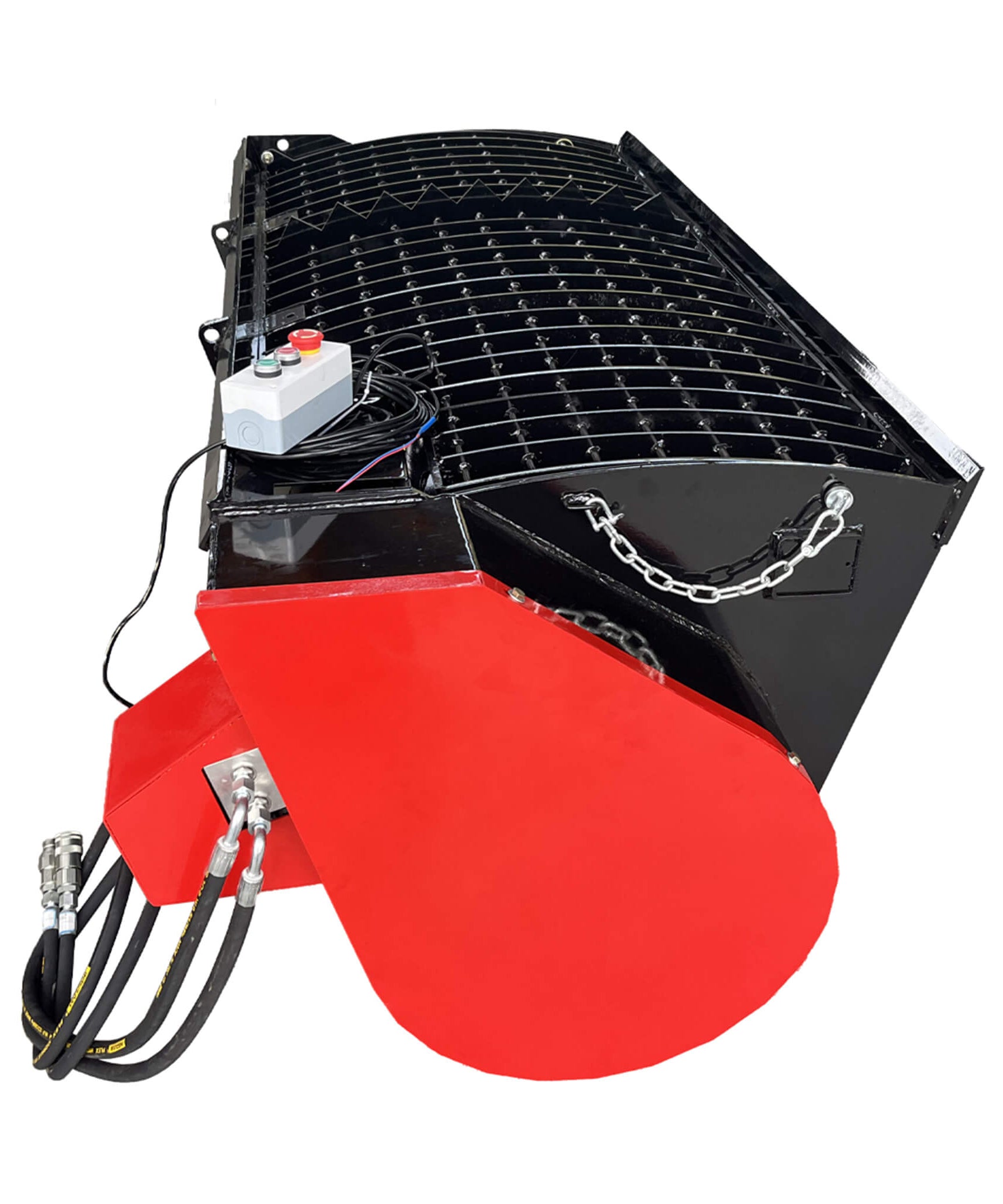 Heavy-Duty Self Loading Skid Steer Concrete Mixer Bucket Attachment With Universal Mount Plate (SAK48914)