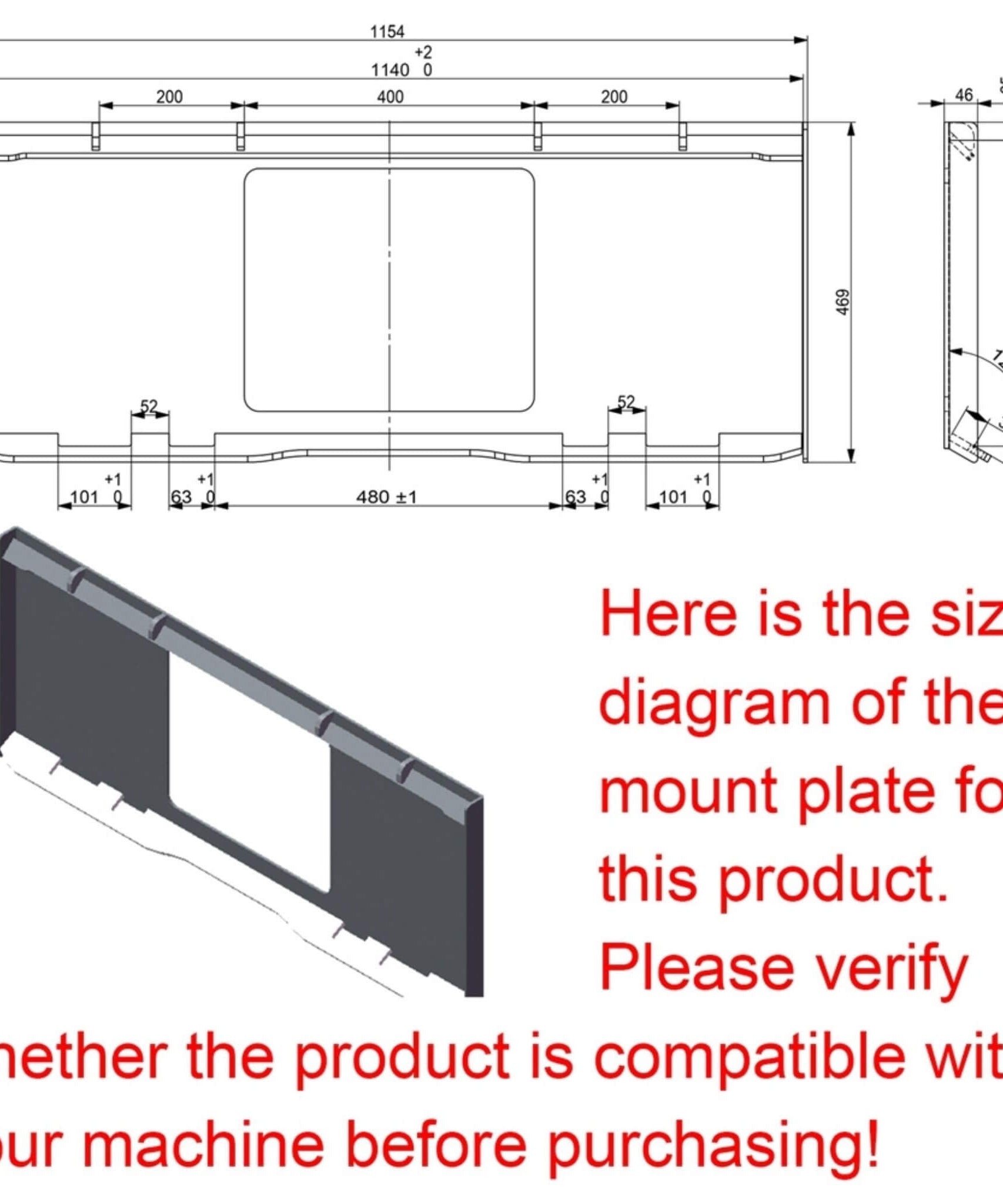 Heavy-Duty Skid Steer Auger Drive Attachment With 12-Inch Post Hole Bit (SAK25169)