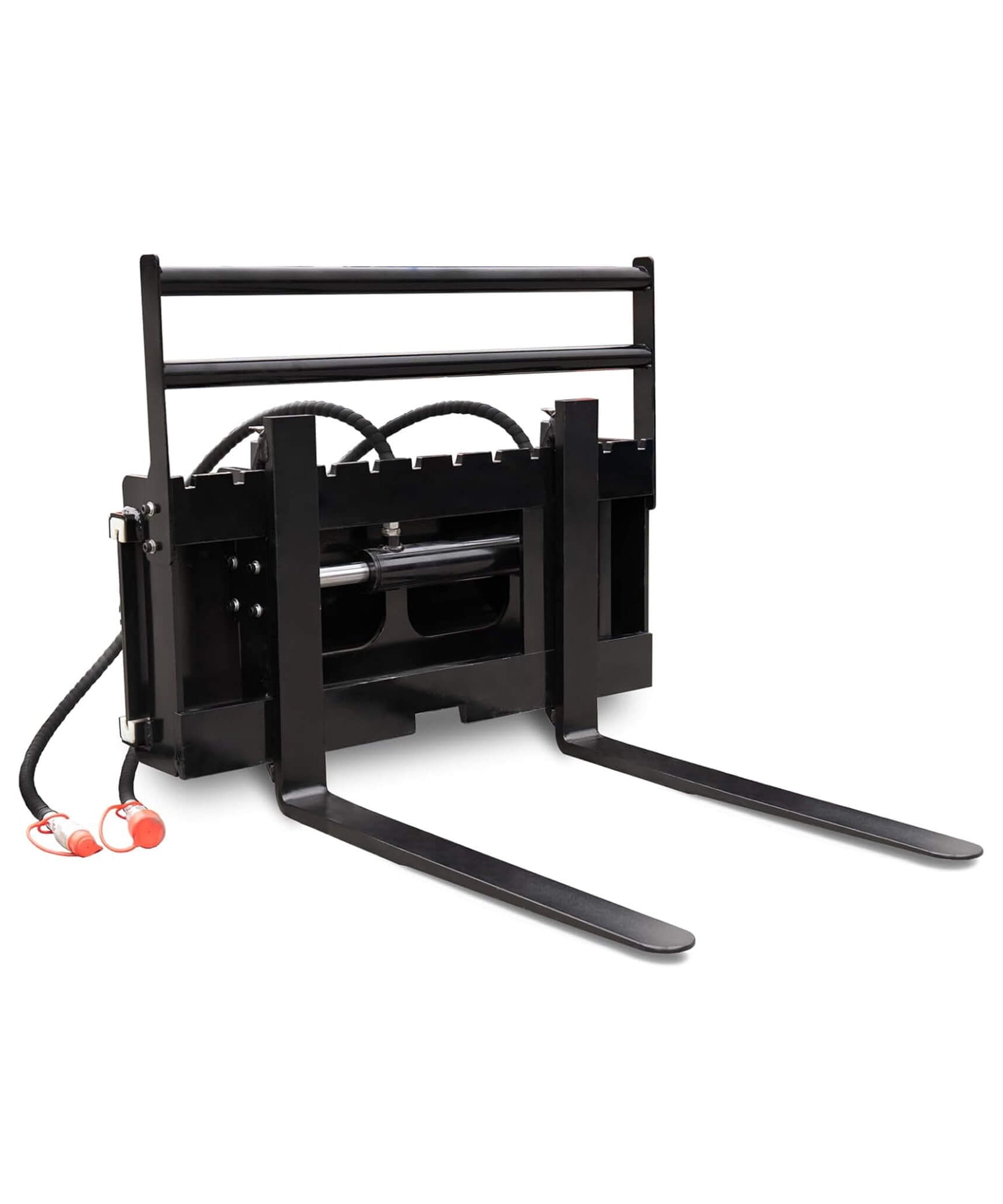 Heavy-Duty Skid Steer Pallet Fork Attachment With Lateral Shift (SAK29135)
