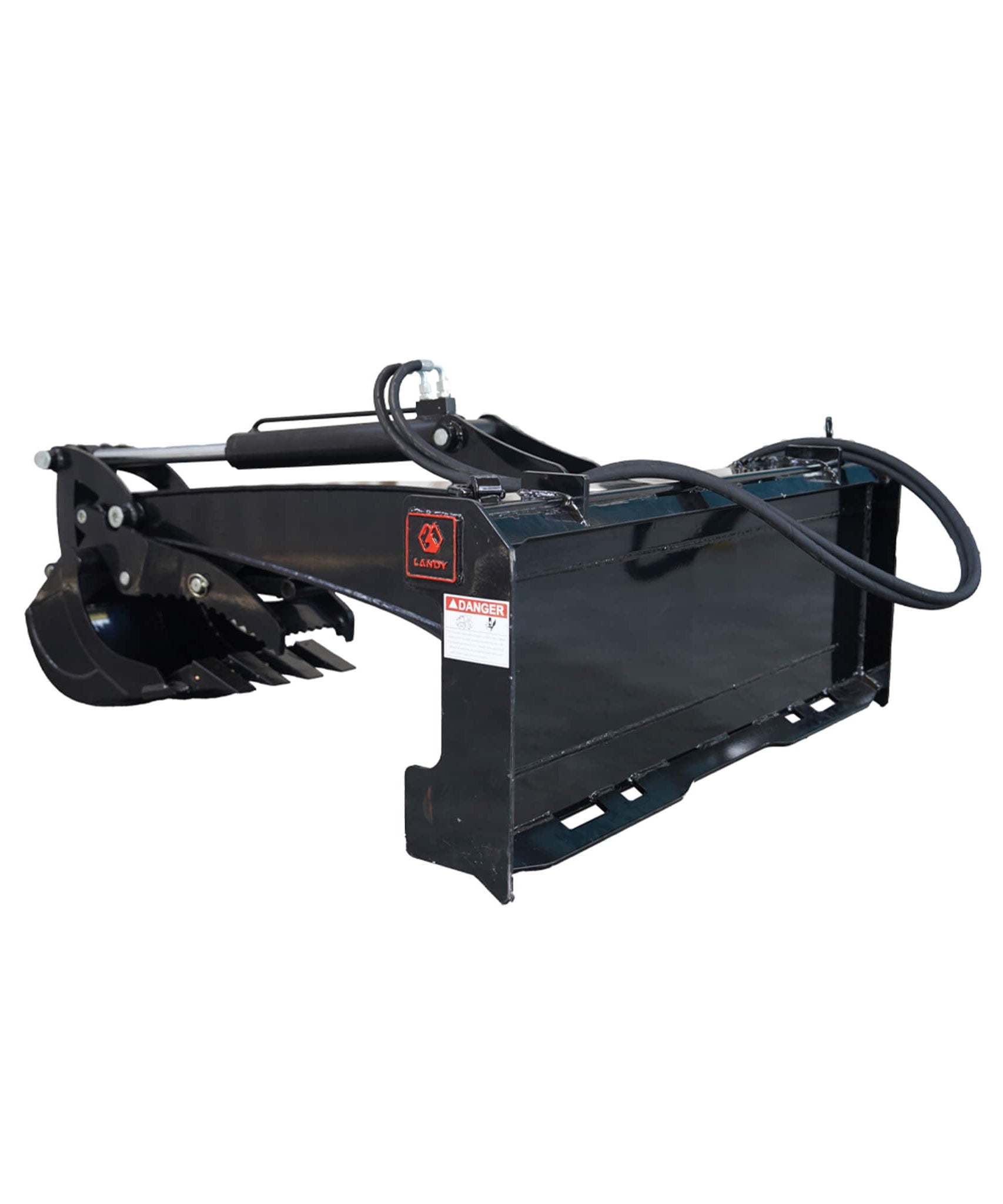 Heavy-Duty Universal Skid Steer Backhoe Digger Bucket Attachment With Universal Quick Attach Plate (SAK26714)