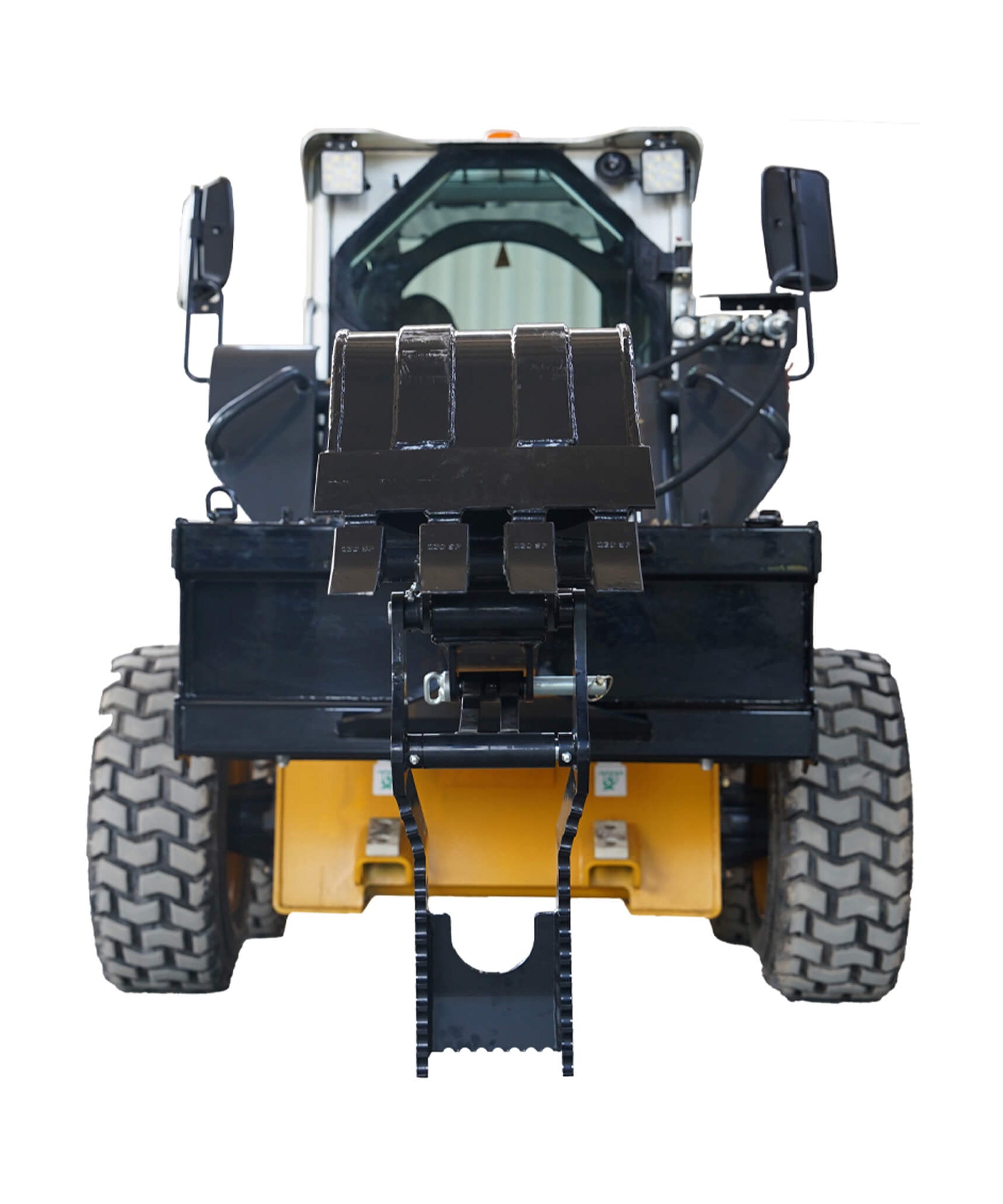 Heavy-Duty Universal Skid Steer Backhoe Digger Bucket Attachment With Universal Quick Attach Plate (SAK26714)