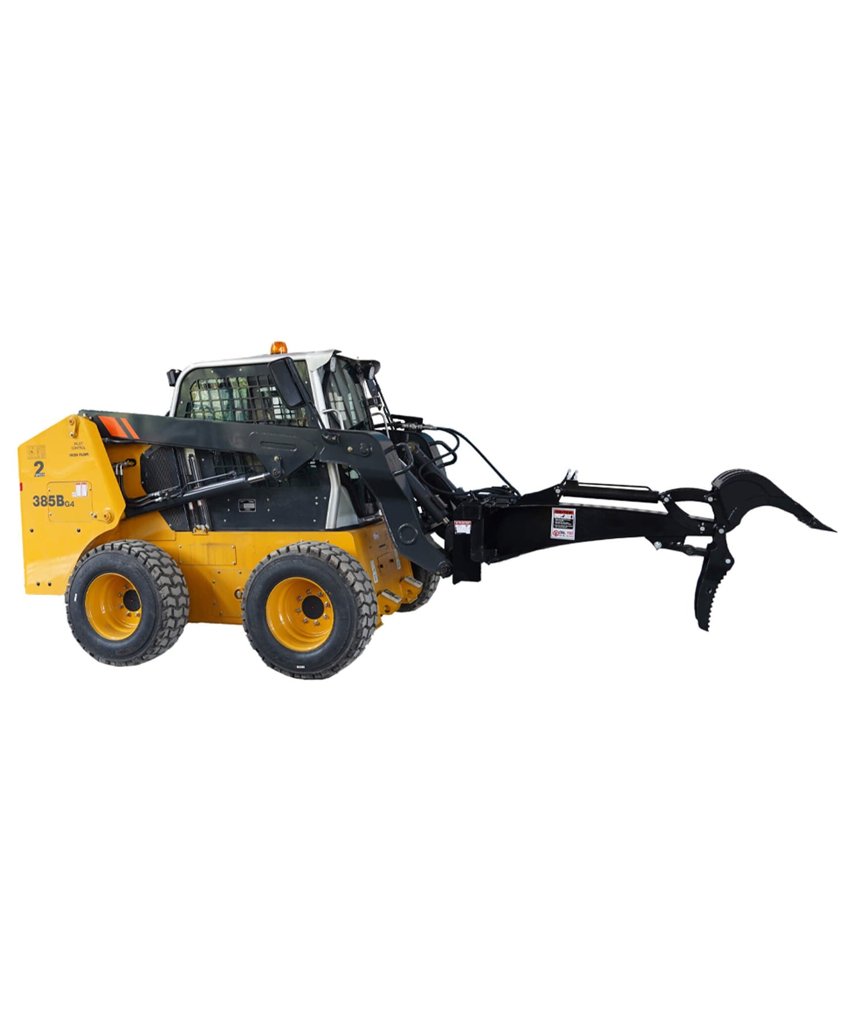 Heavy-Duty Universal Skid Steer Backhoe Digger Bucket Attachment With Universal Quick Attach Plate (SAK26714)
