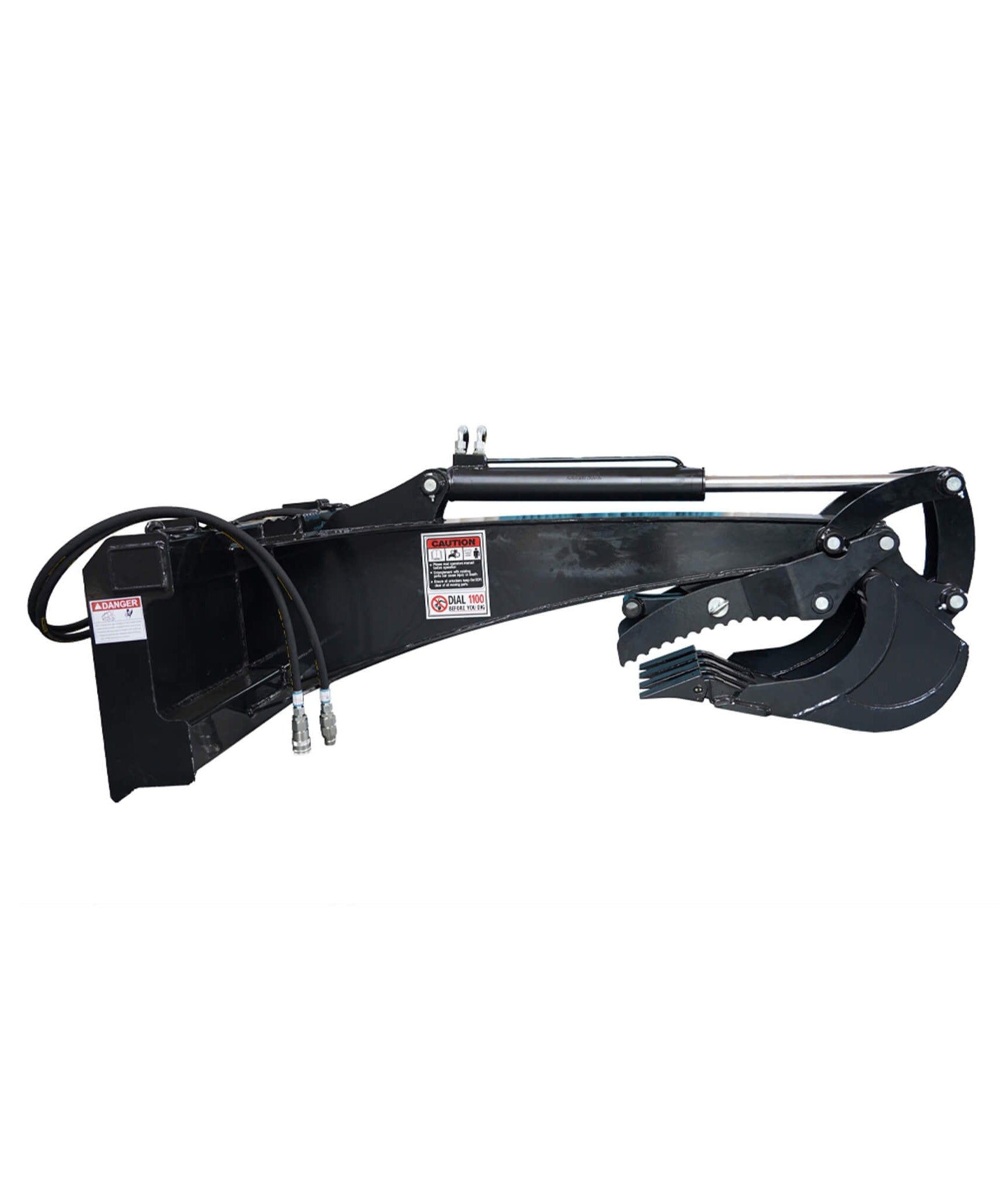 Heavy-Duty Universal Skid Steer Backhoe Digger Bucket Attachment With Universal Quick Attach Plate (SAK26714)