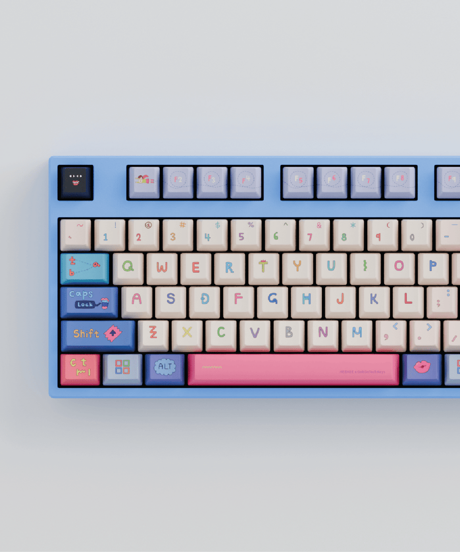 HEEHEE 100% RGB Mechanical Keyboard (Collabs)