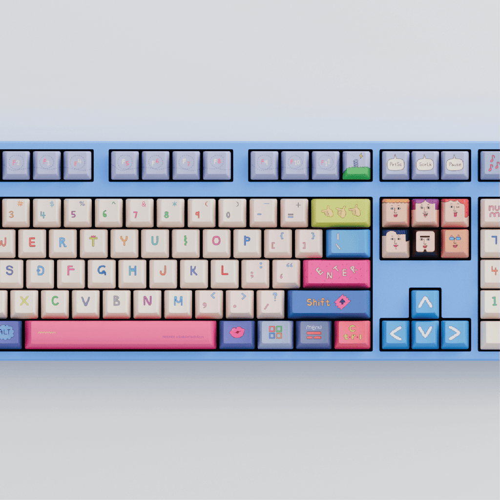 HEEHEE 100% RGB Mechanical Keyboard (Collabs)