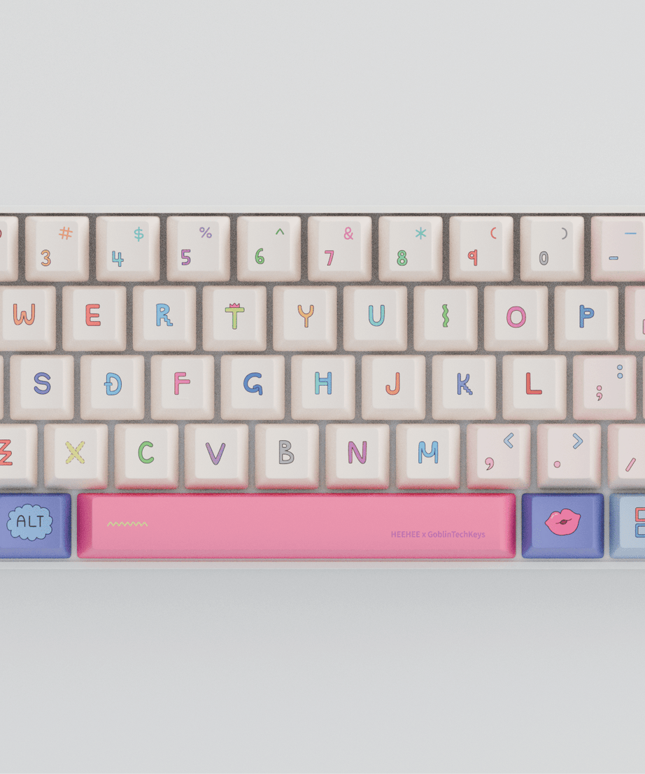 HEEHEE 60% Mechanical Keyboard (Collabs)