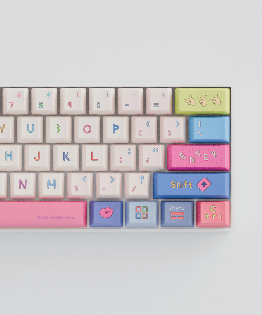 HEEHEE 60% Mechanical Keyboard (Collabs)